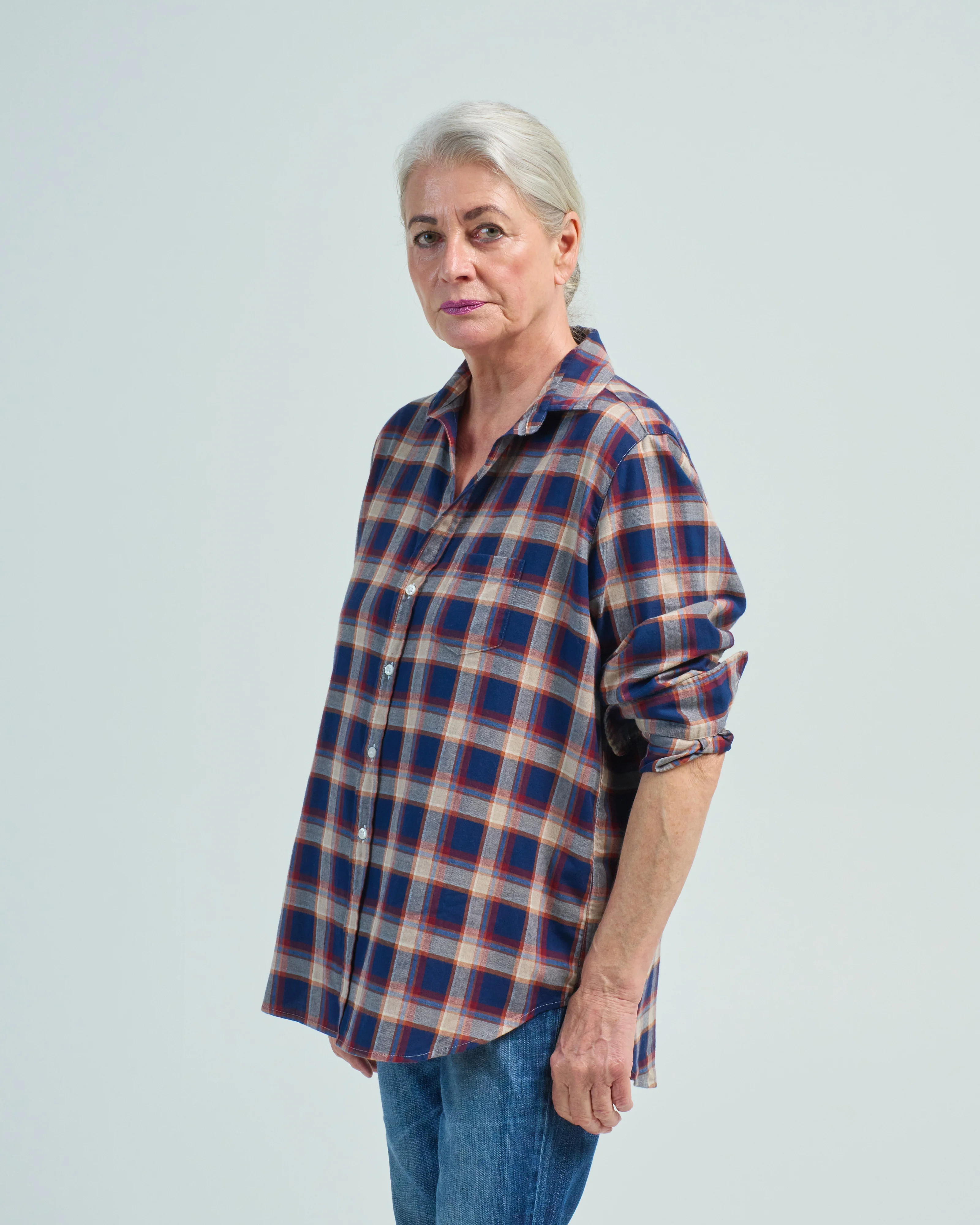 eileen relaxed button-up shirt - Image 3