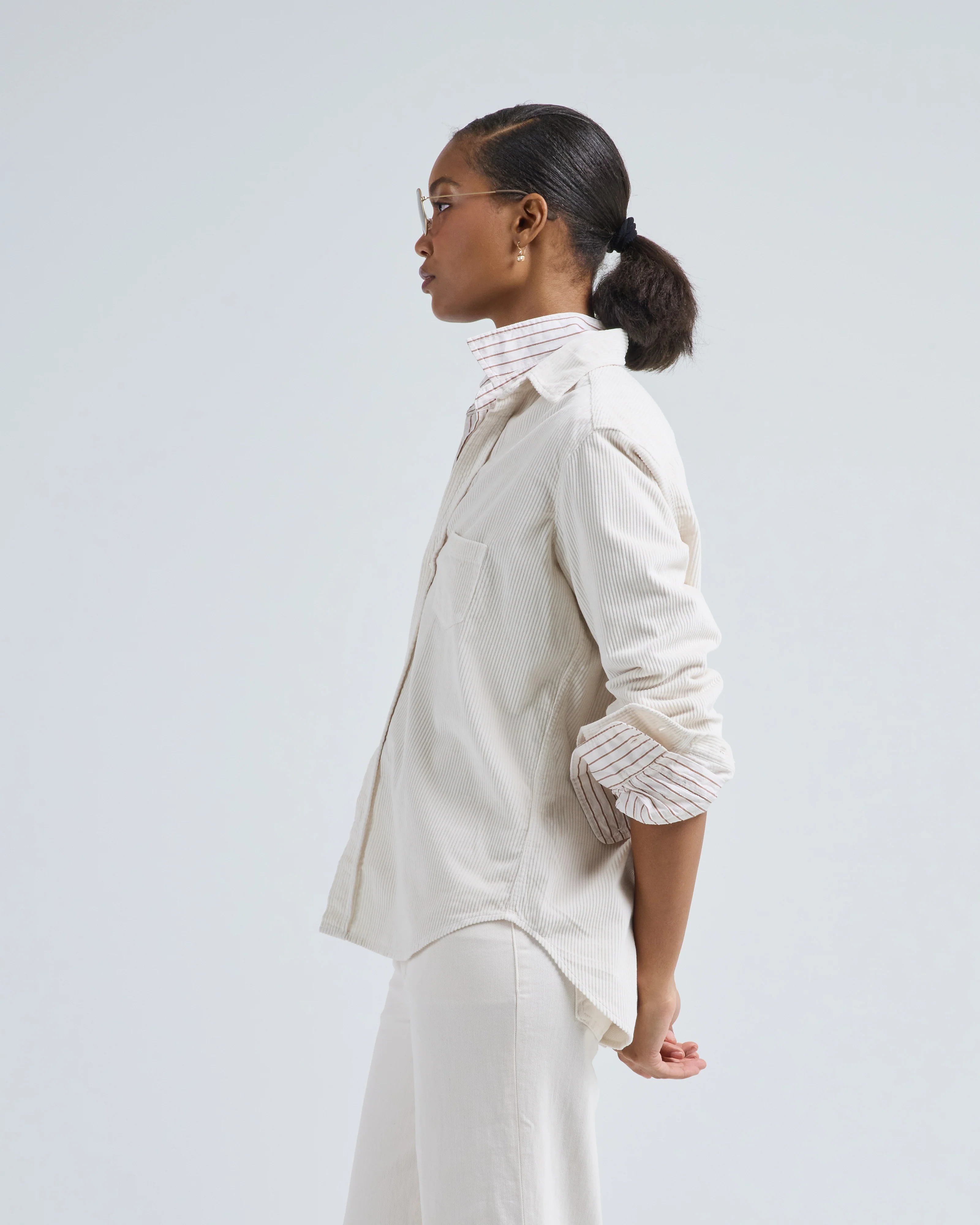 eileen relaxed button-up shirt - Image 3