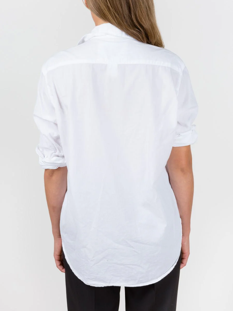 eileen shirt - white poplin - Image 4