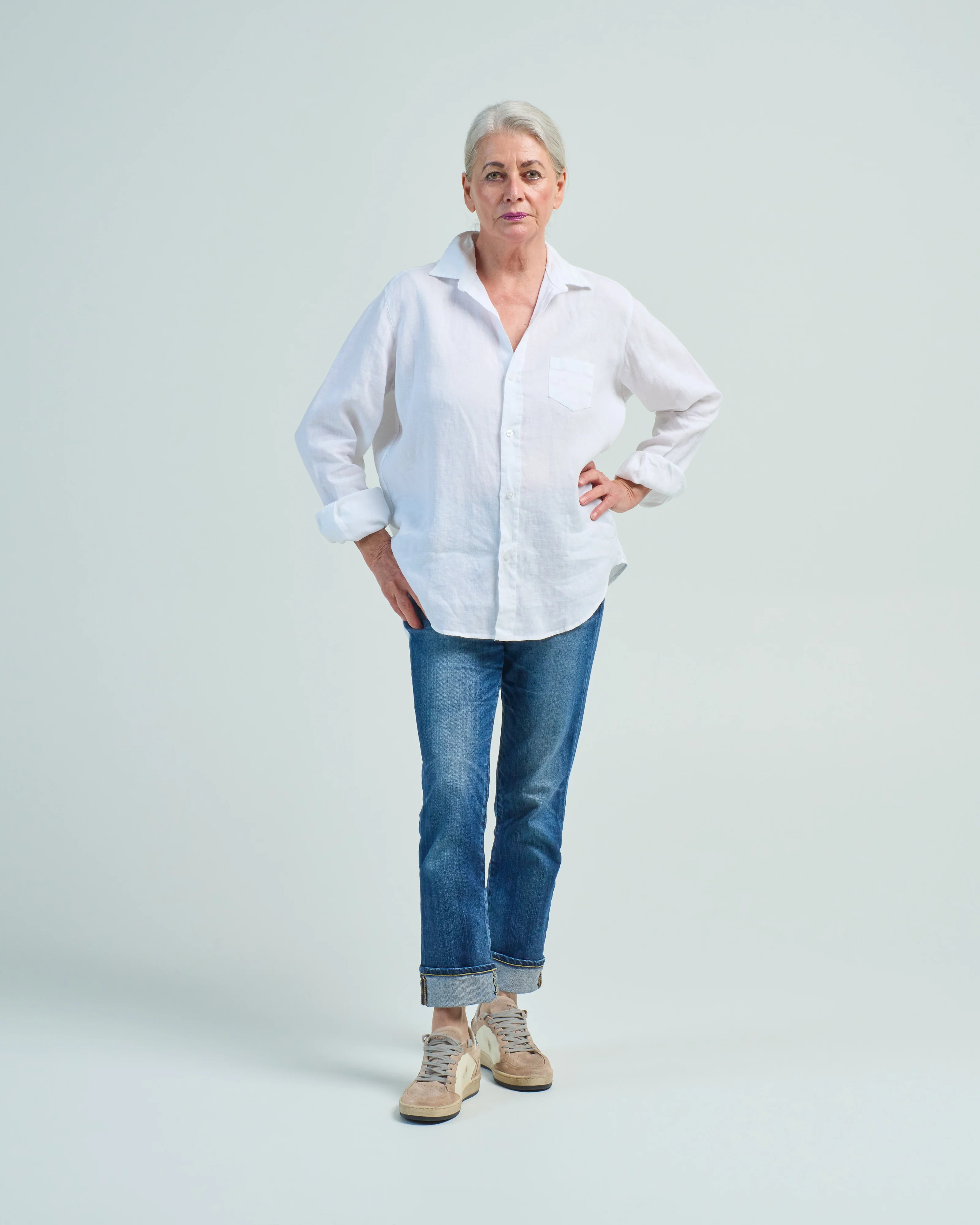 eileen relaxed button-up shirt - Image 2