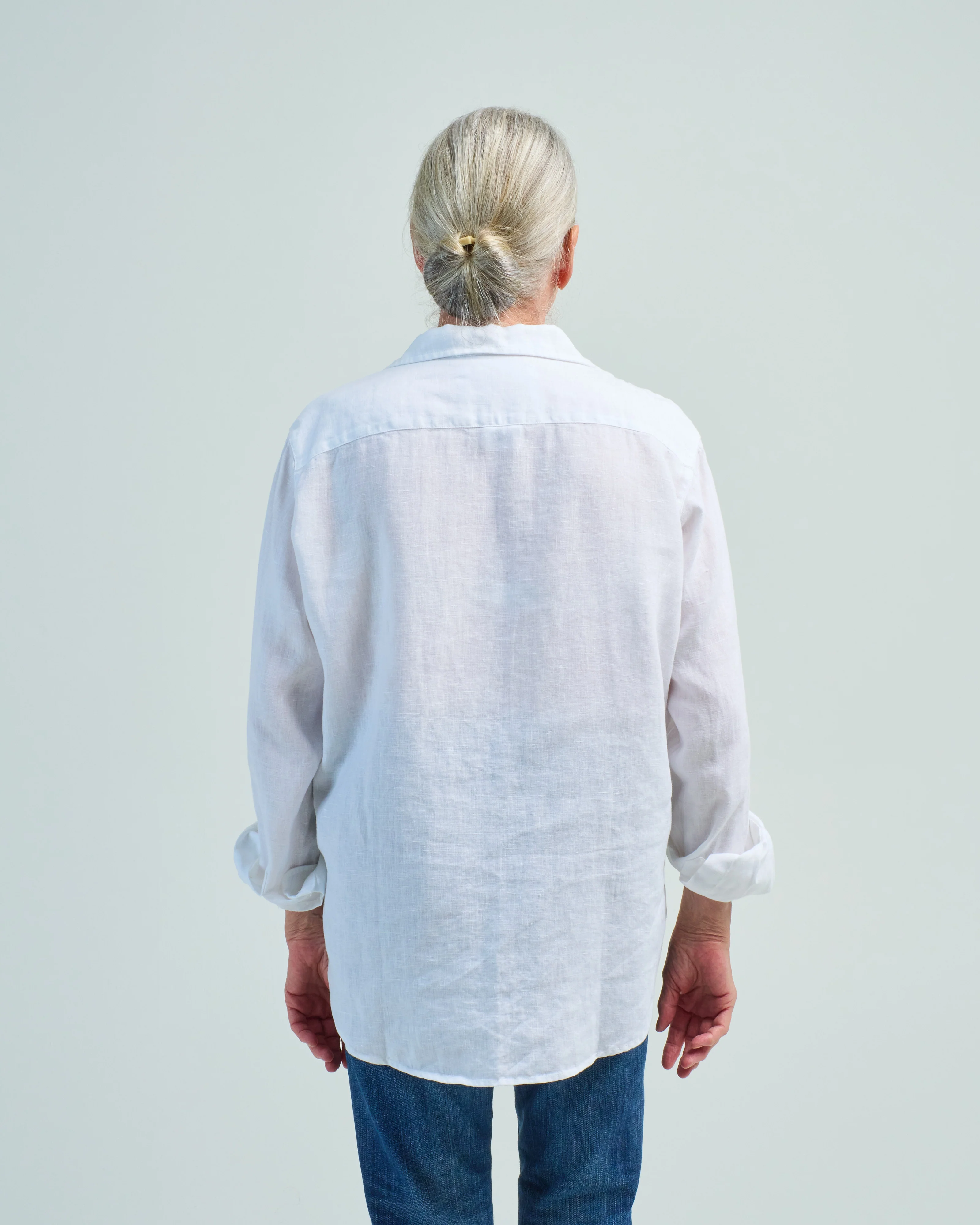eileen relaxed button-up shirt - Image 4