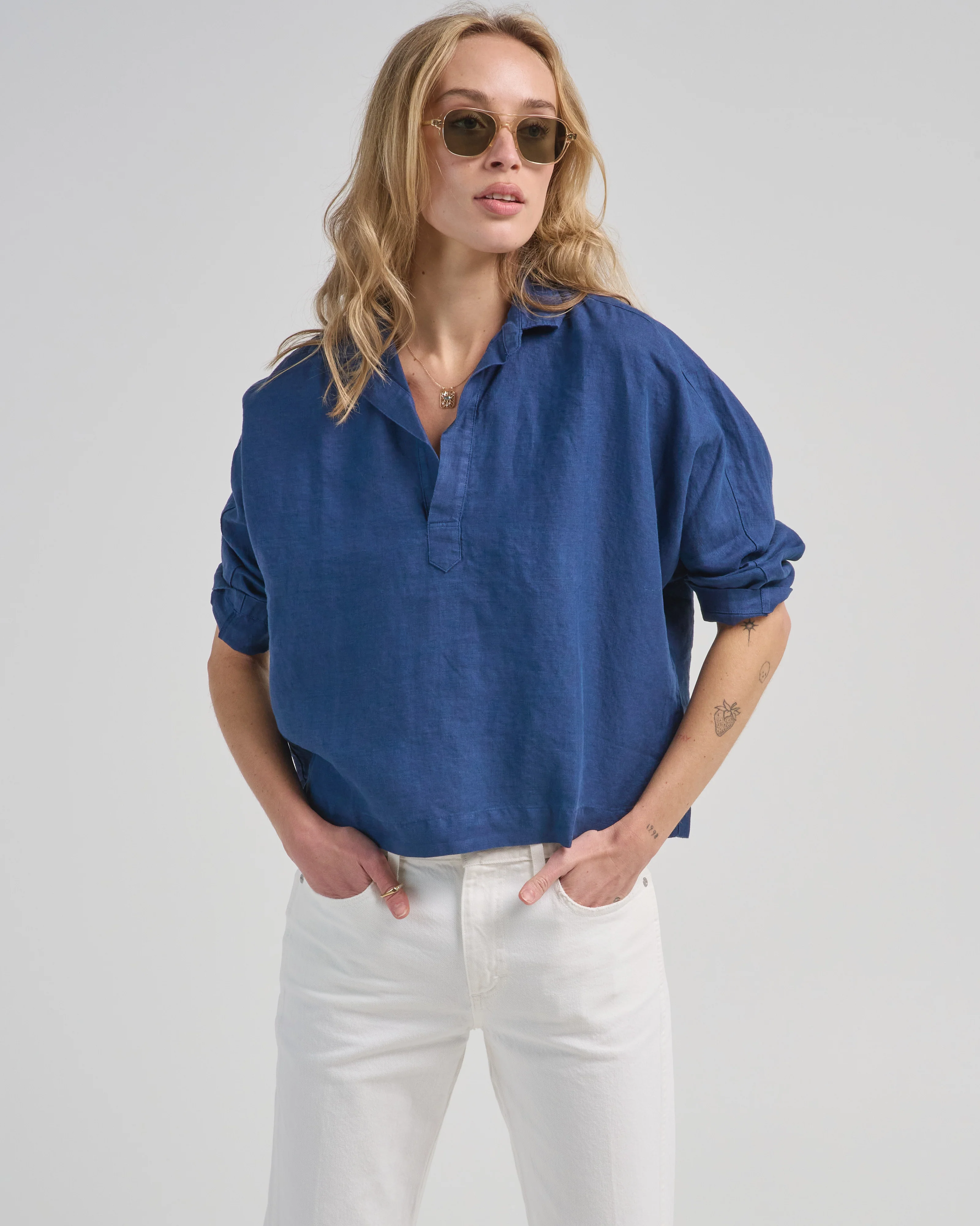 gabi popover shirt