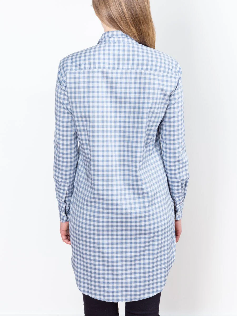 grayson shirt - blue/grey - Image 4