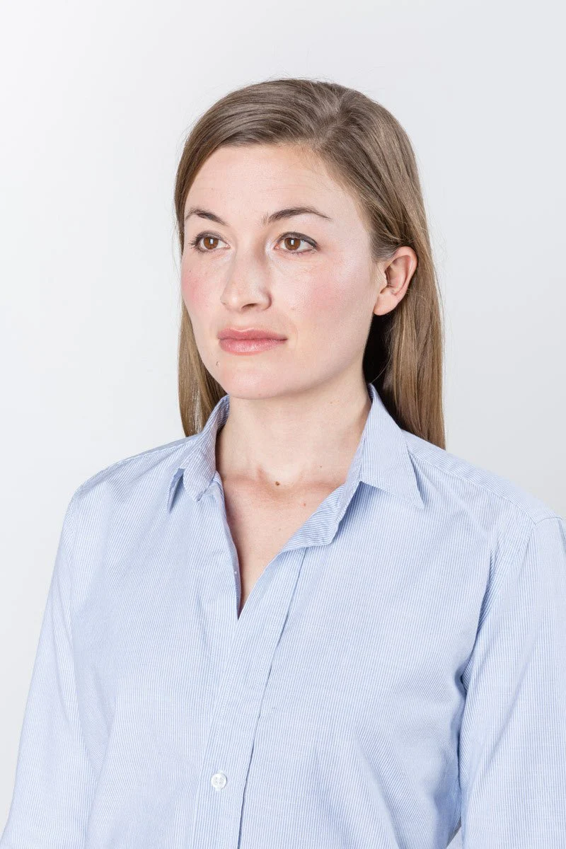 grayson shirt - blue stripe - Image 5