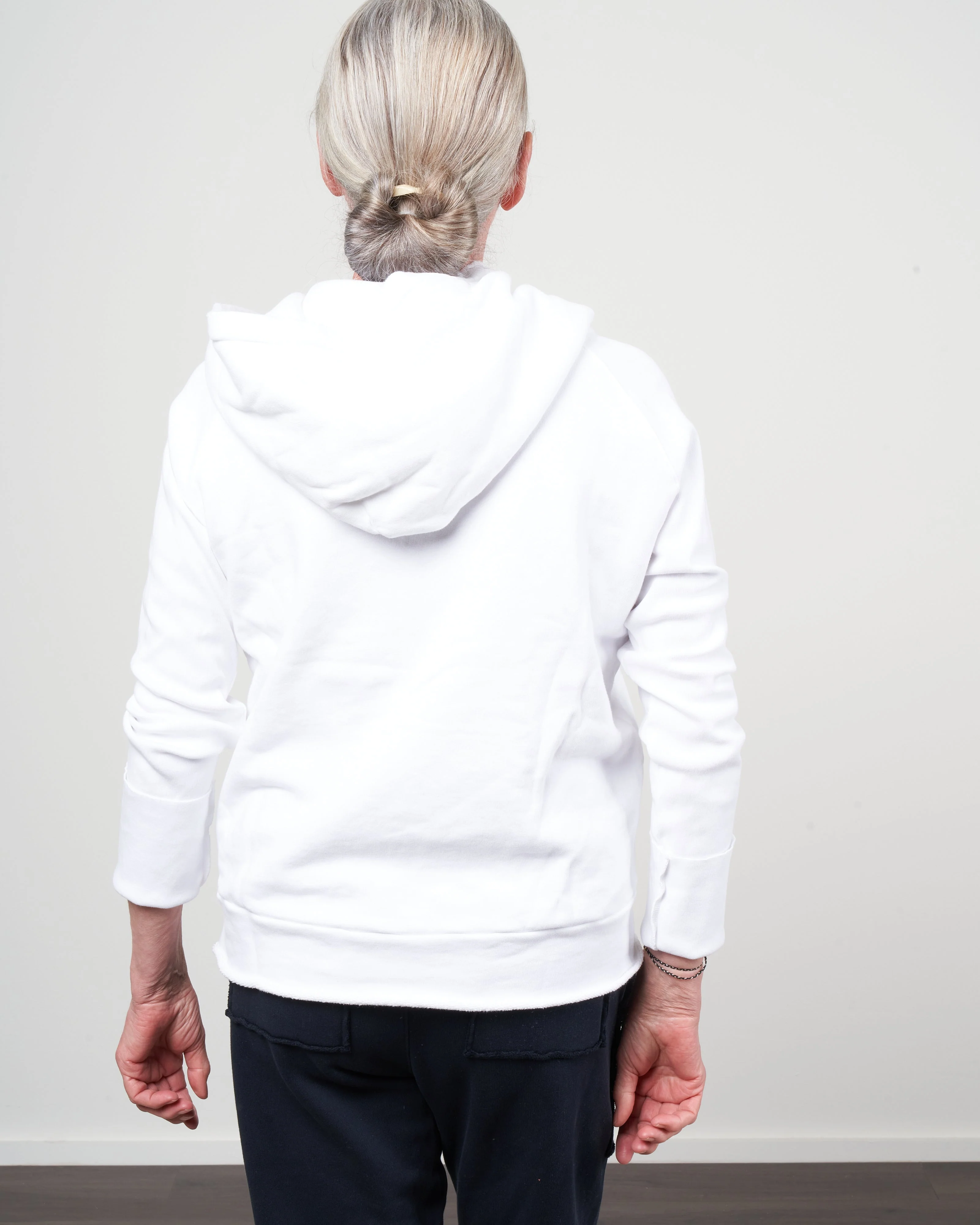 hoodie - white - Image 4