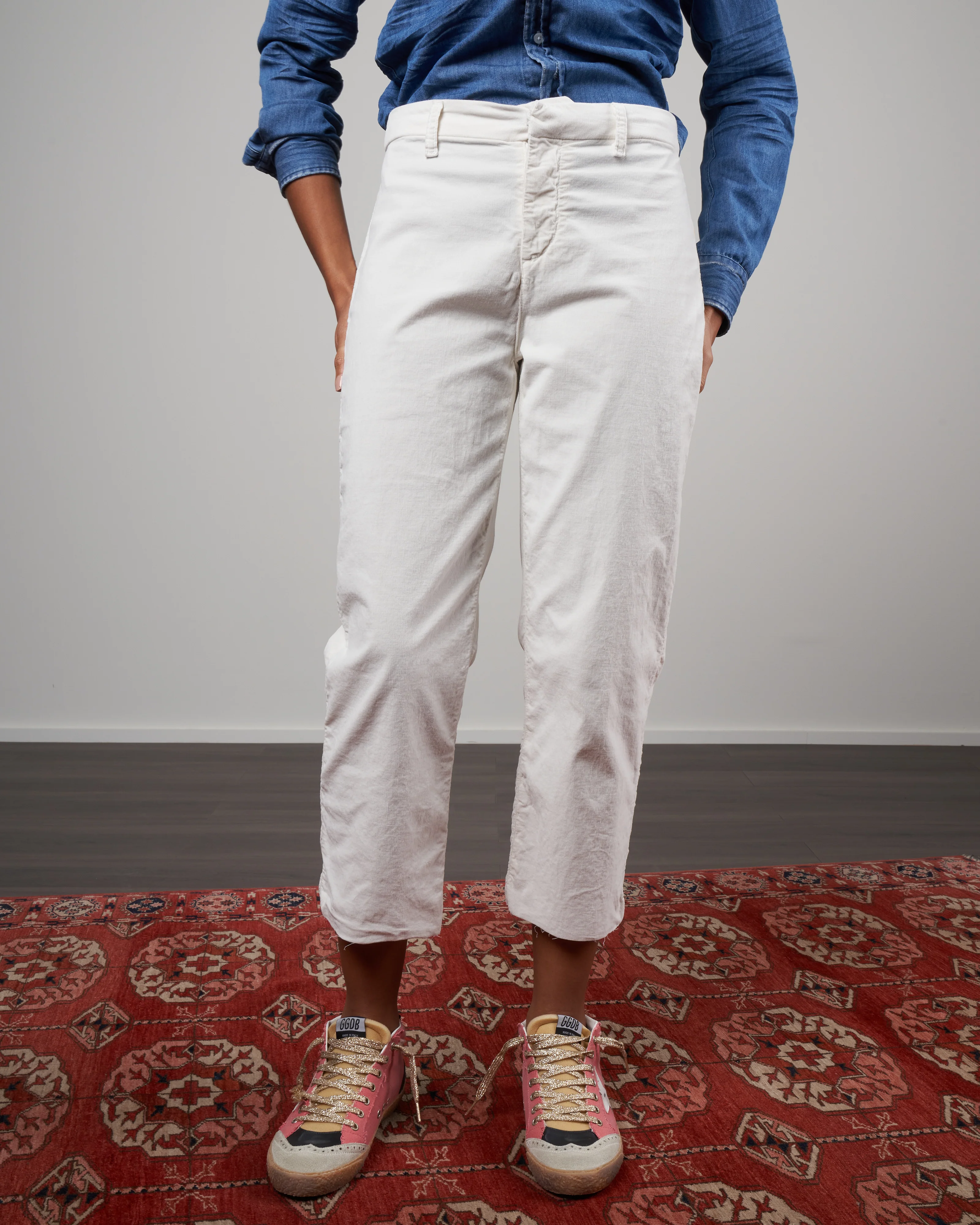 kinsale performance pant - vintage white