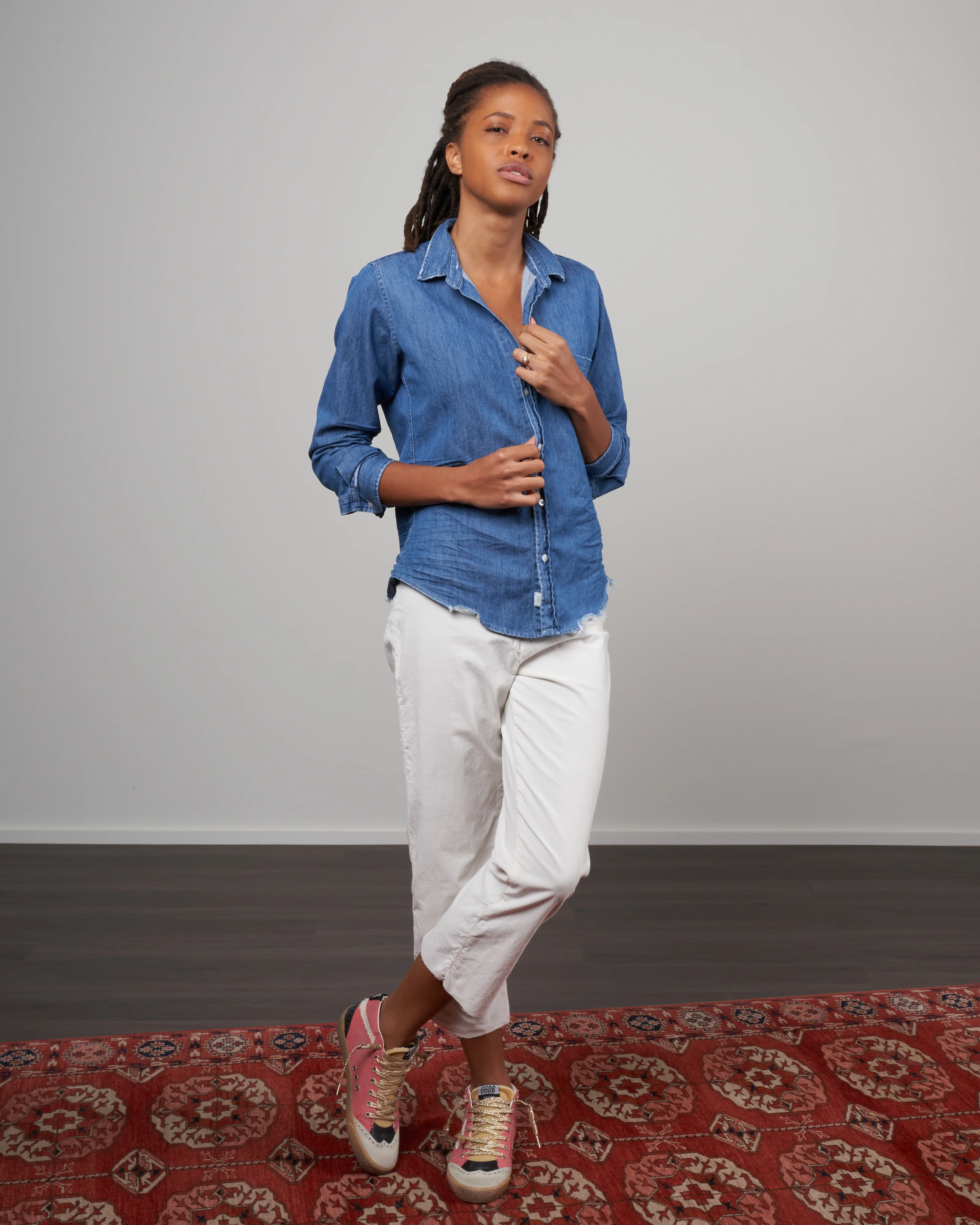 kinsale performance pant - vintage white - Image 2