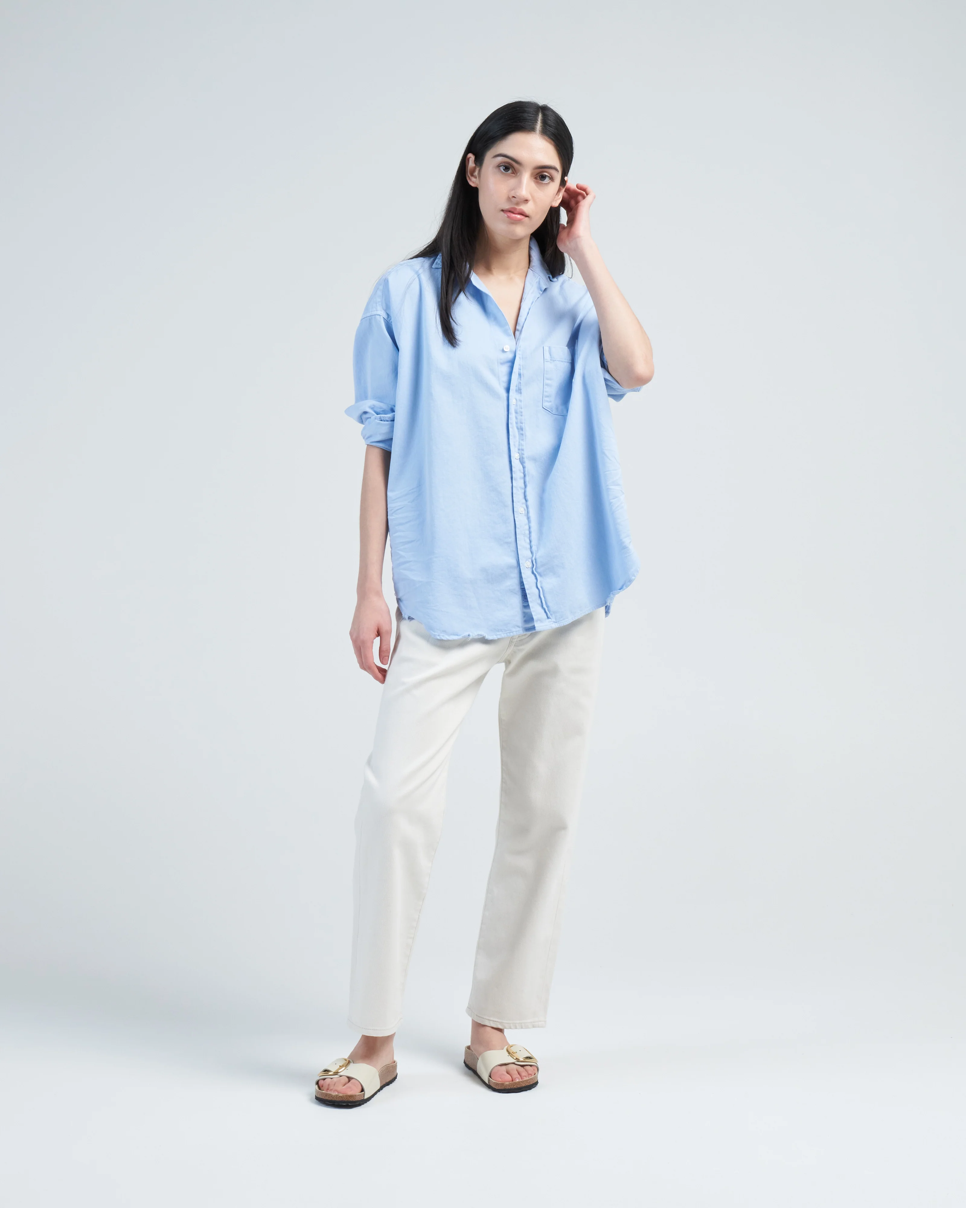 shirley oversized button-up shirt - Image 2