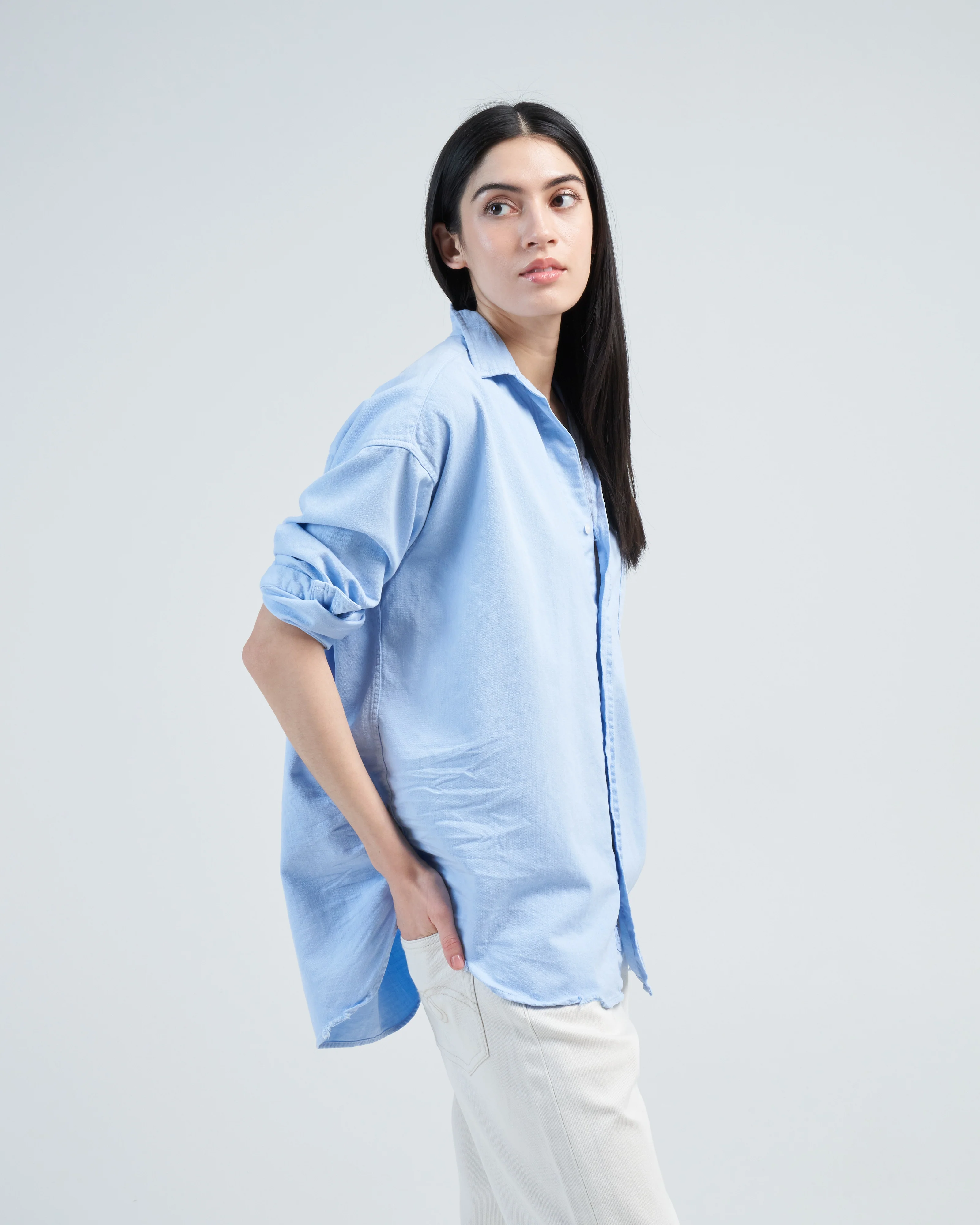 shirley oversized button-up shirt - Image 3