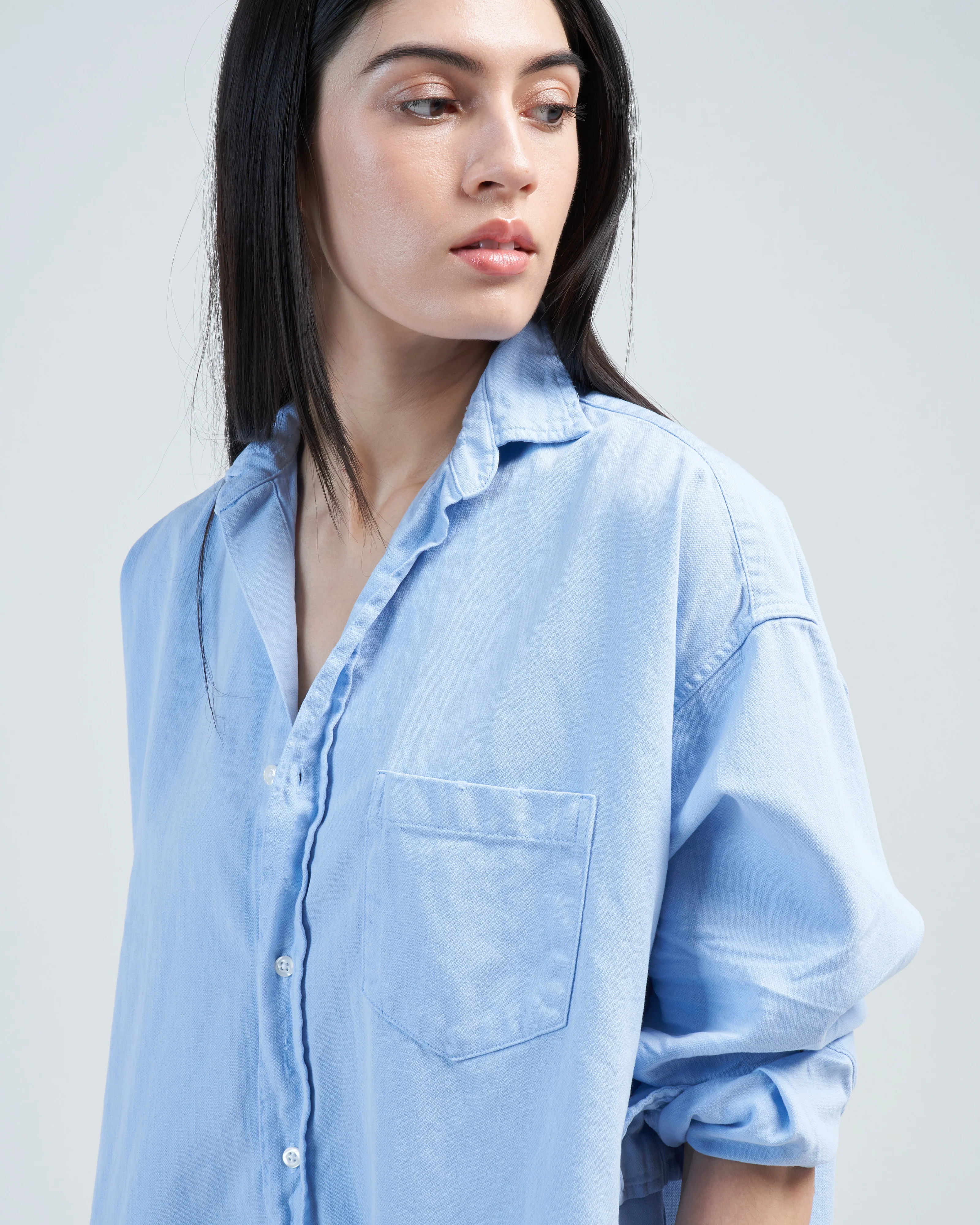 shirley oversized button-up shirt - Image 5