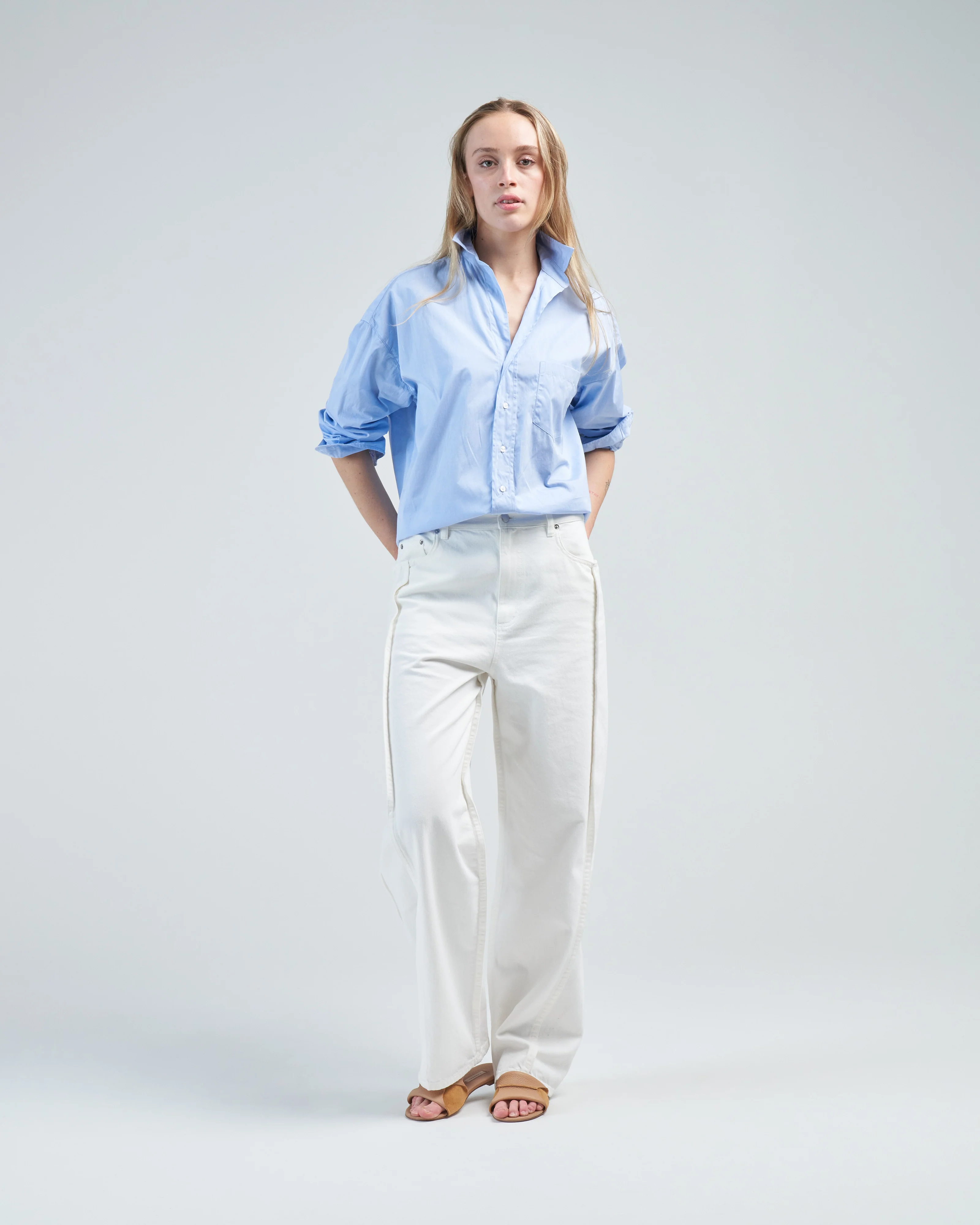 shirley oversized button-up shirt - Image 2