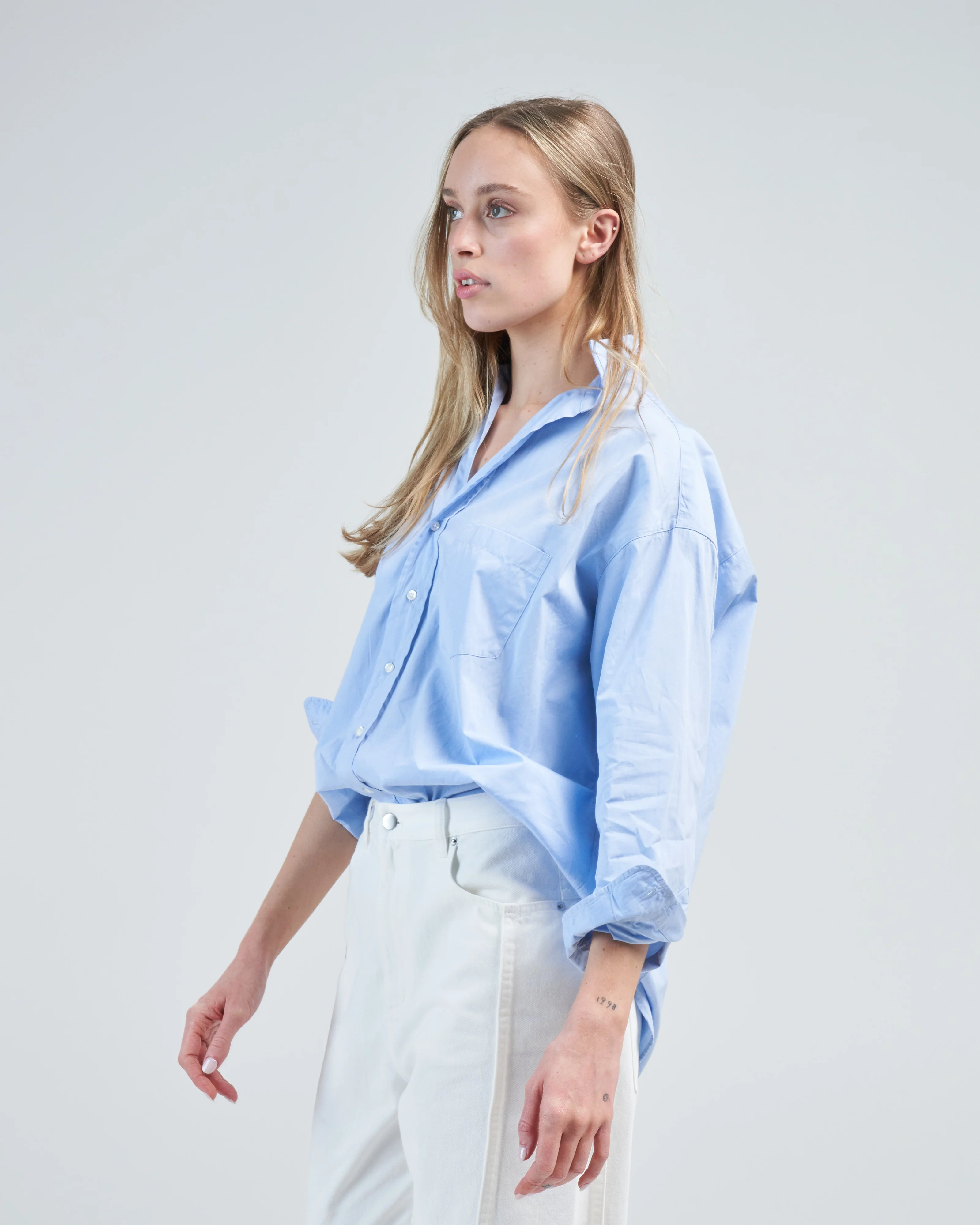 shirley oversized button-up shirt - Image 3