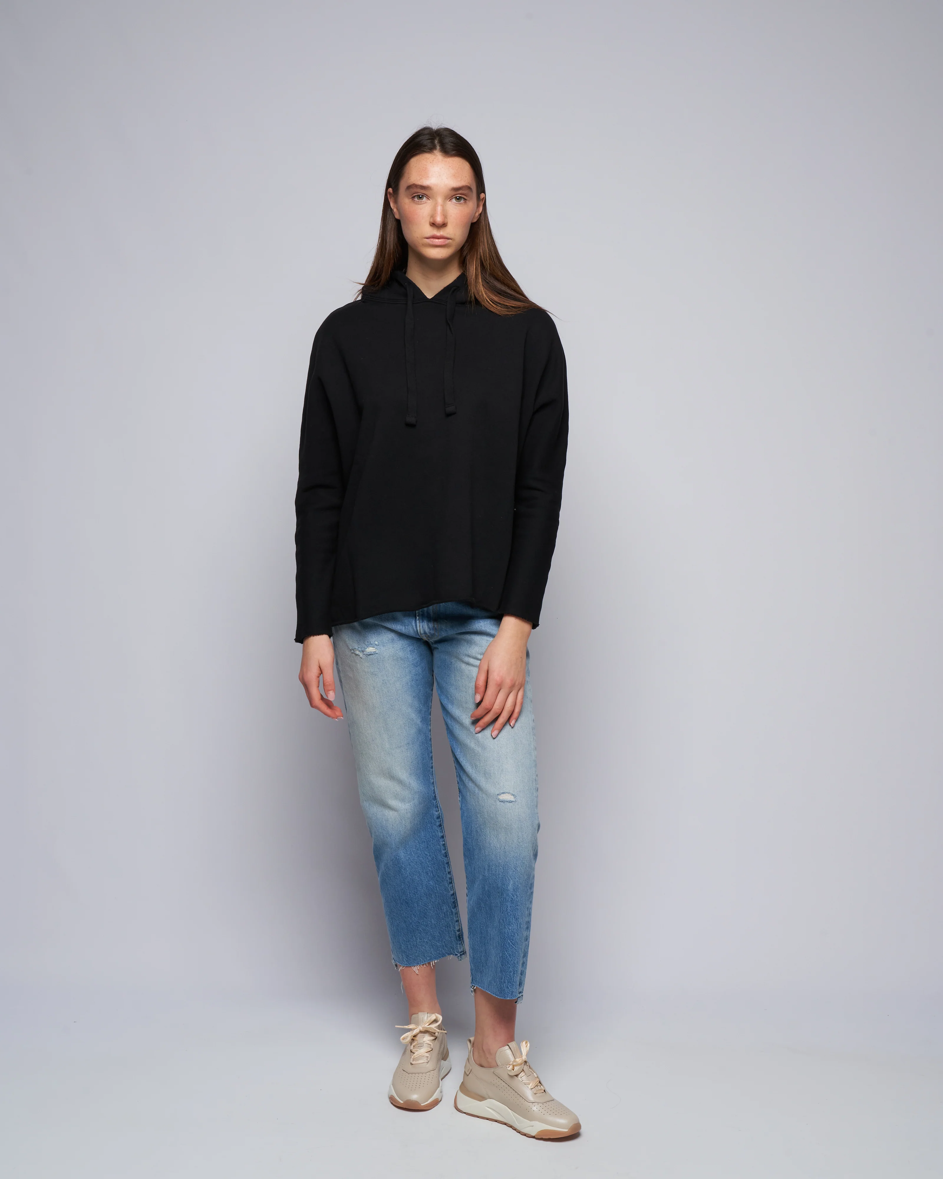 oversized easy hoodie - black - Image 2