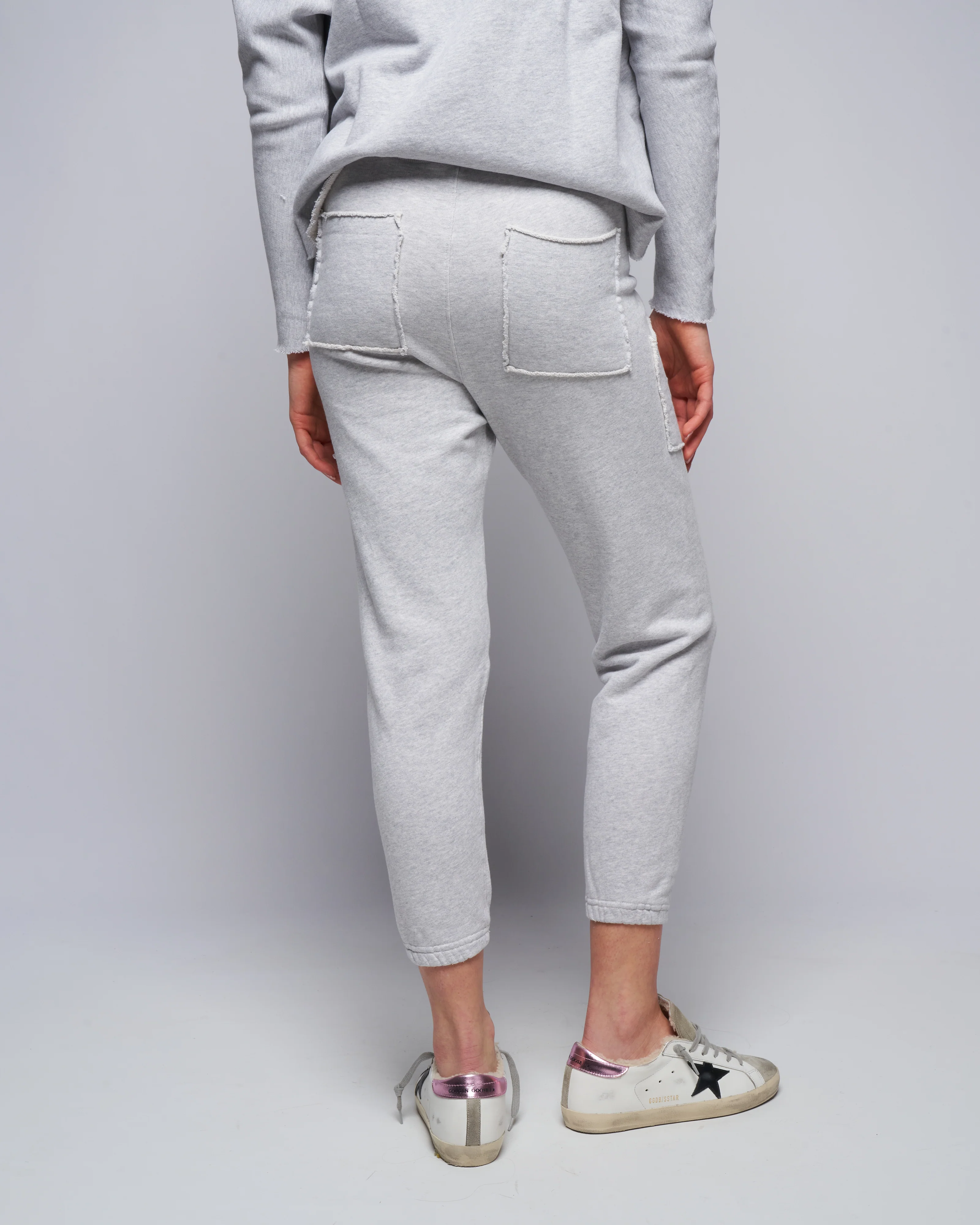 patch pocket jogger - classic gray melange - Image 4