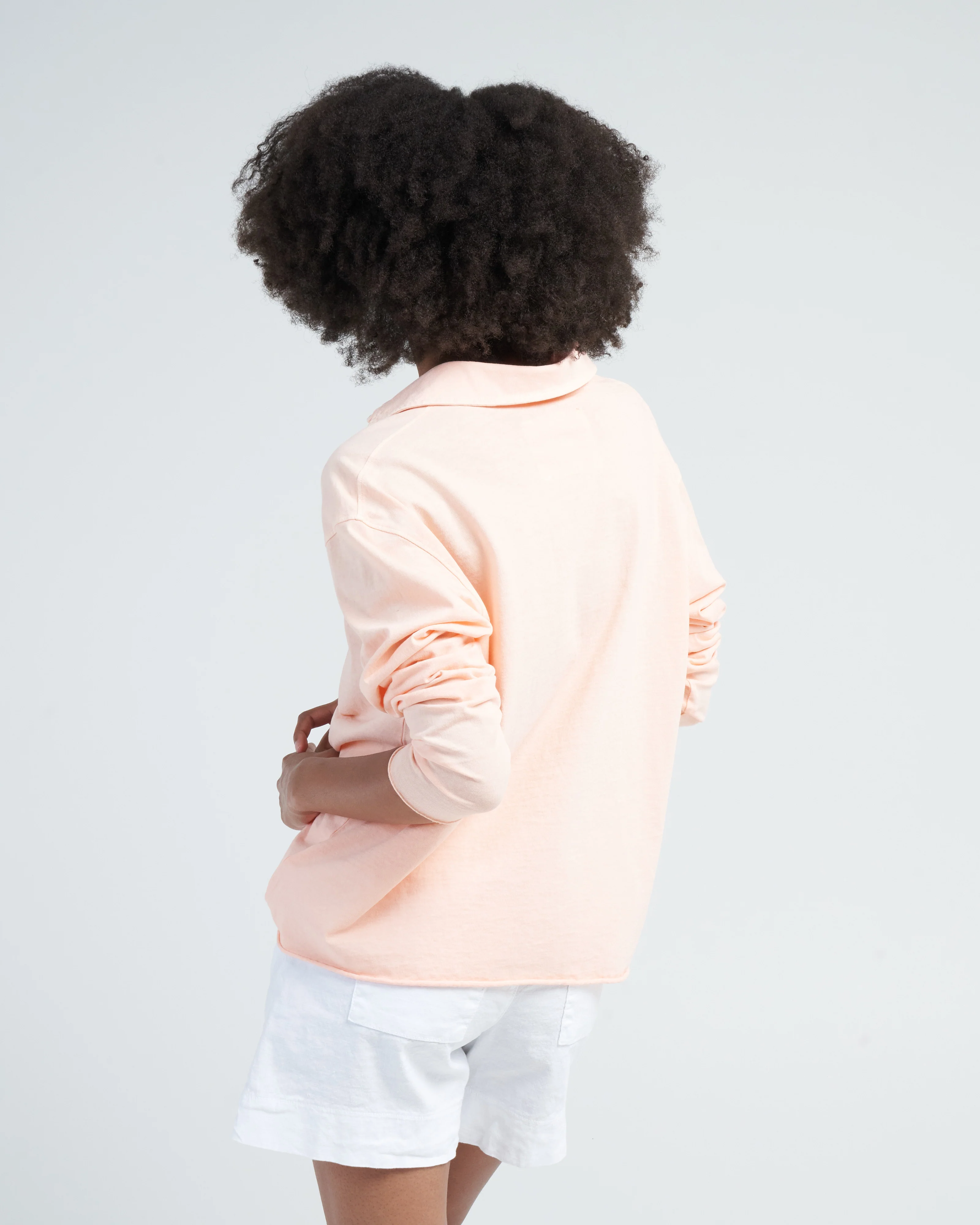 patrick popover henley heritage jersey - creamsicle - Image 4