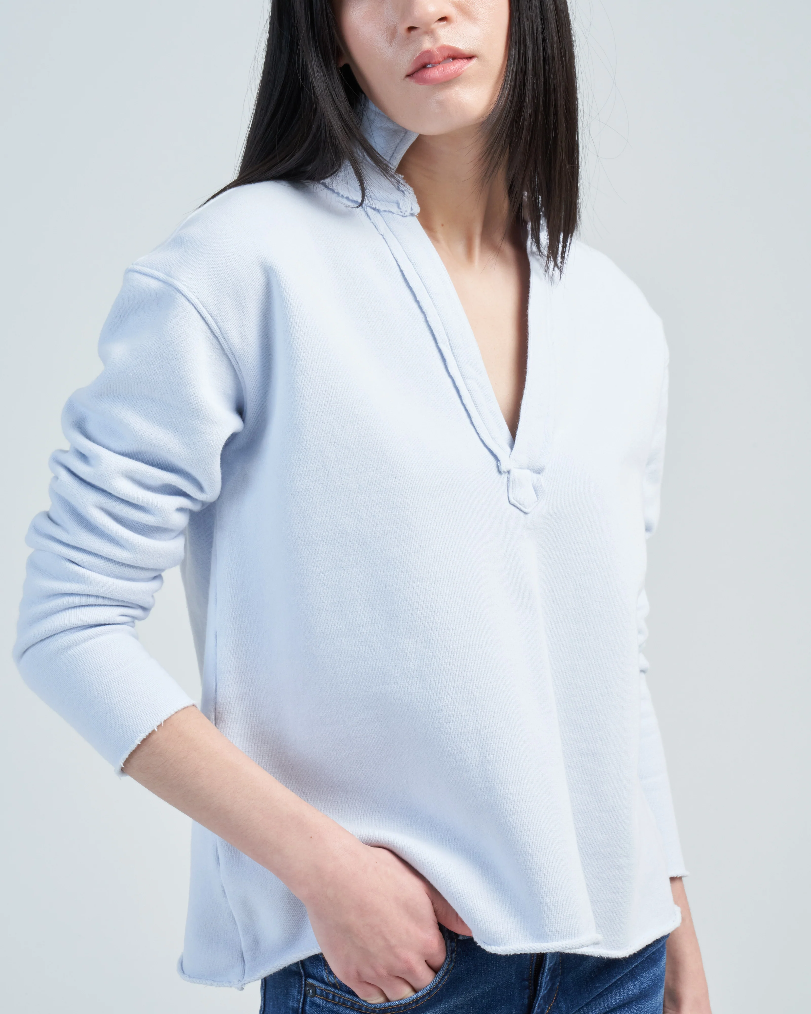 patrick popover henley triple fleece - Image 5