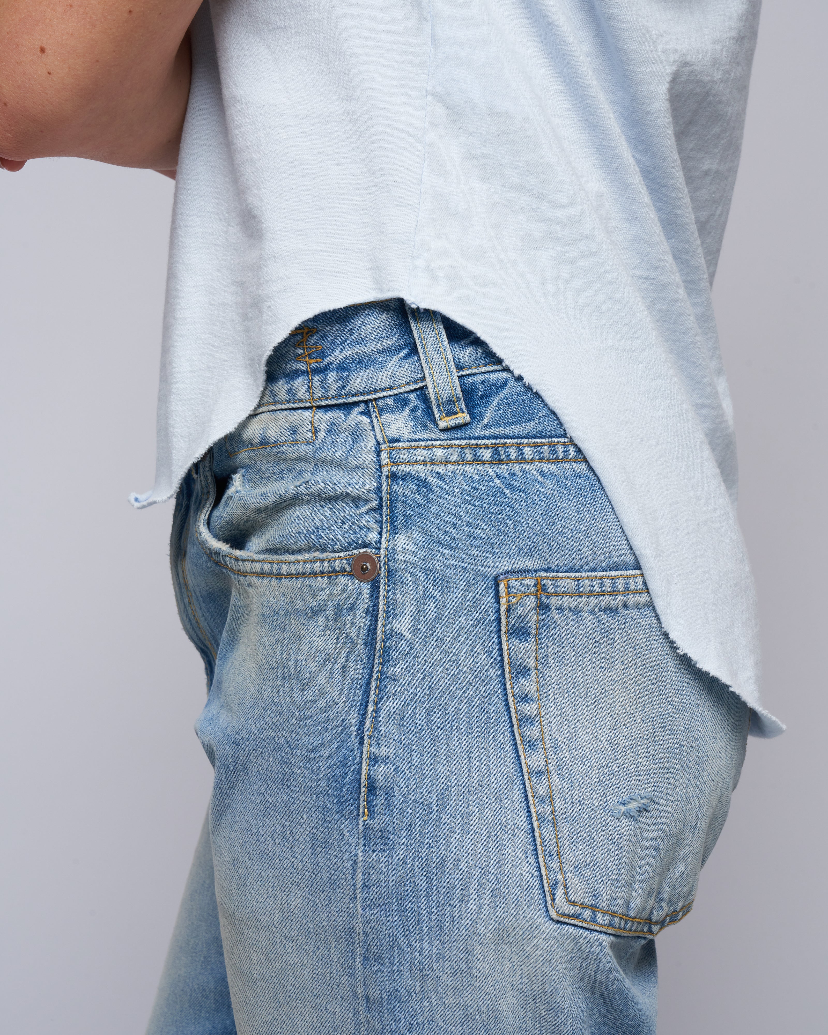 perfect tee - shirting blue - Image 5