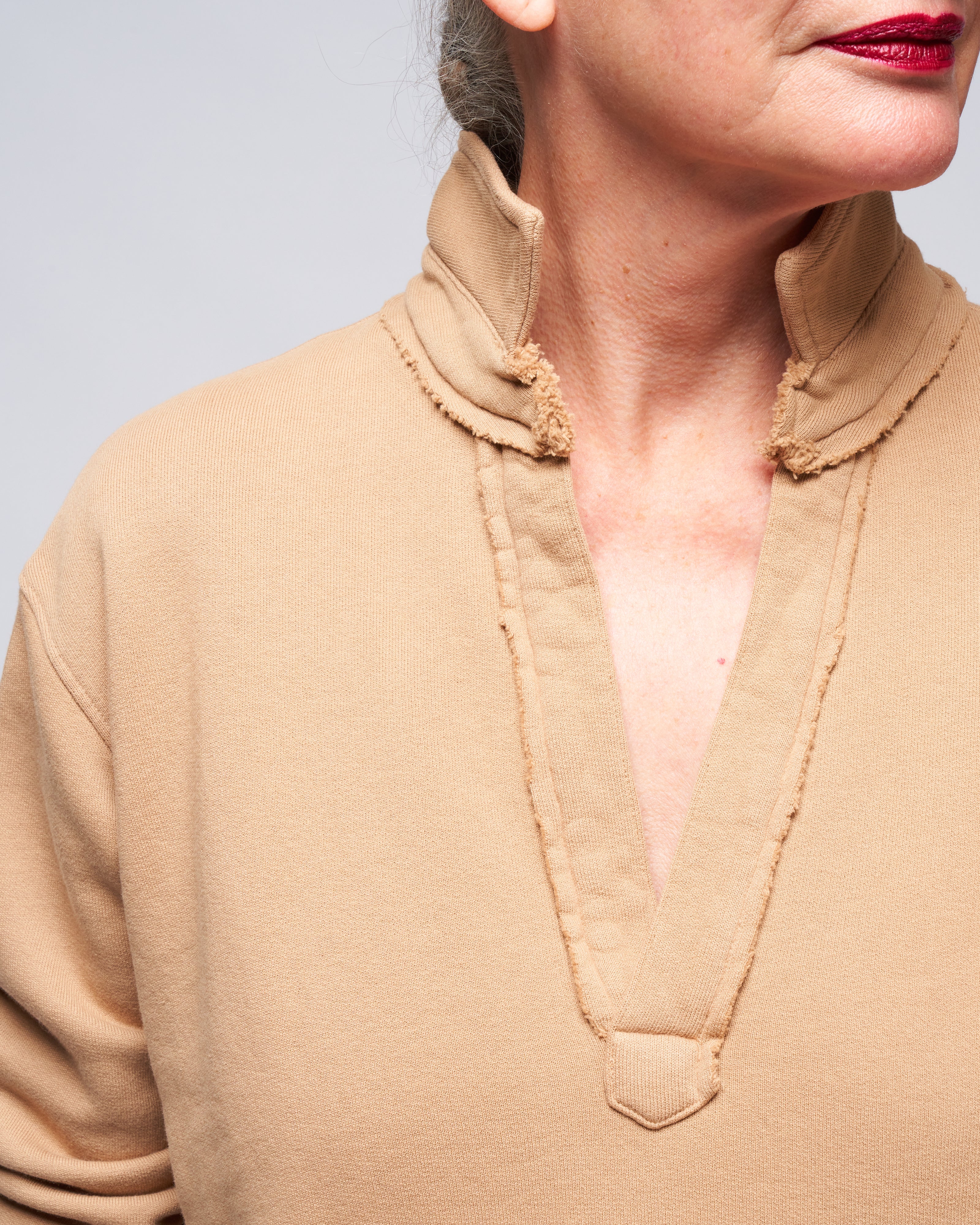 popover henley - camel - Image 5