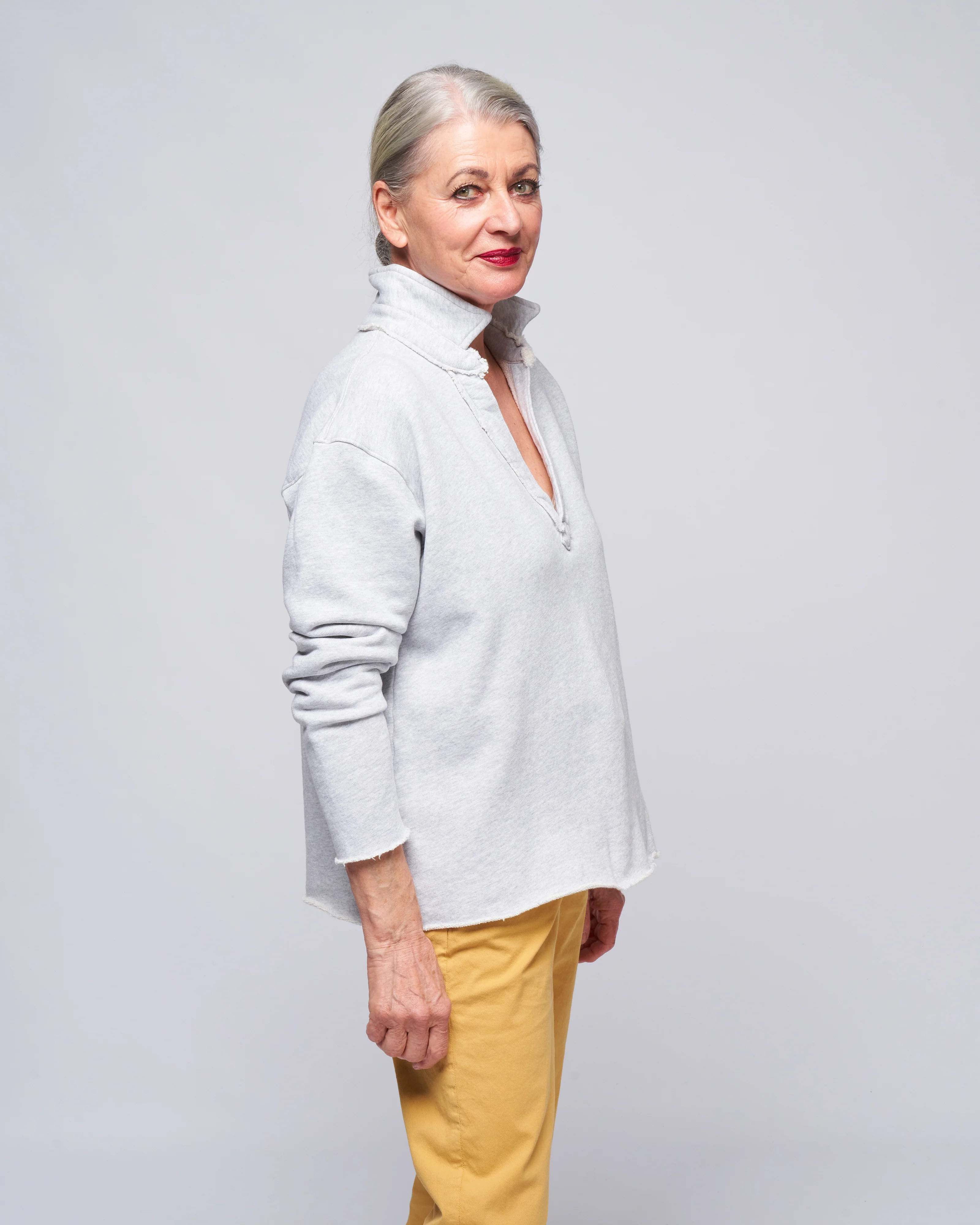 popover henley - grey melange - Image 3