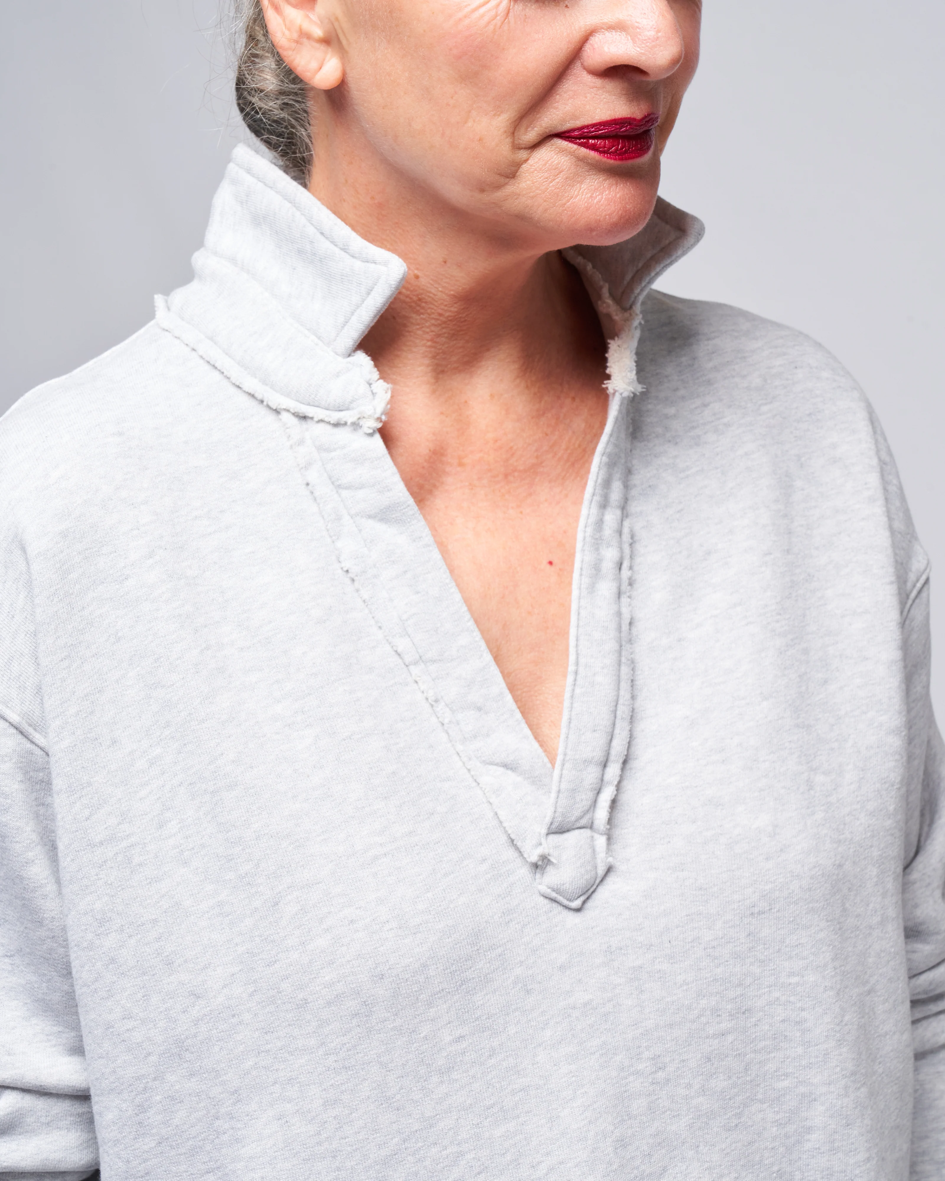 popover henley - grey melange - Image 5