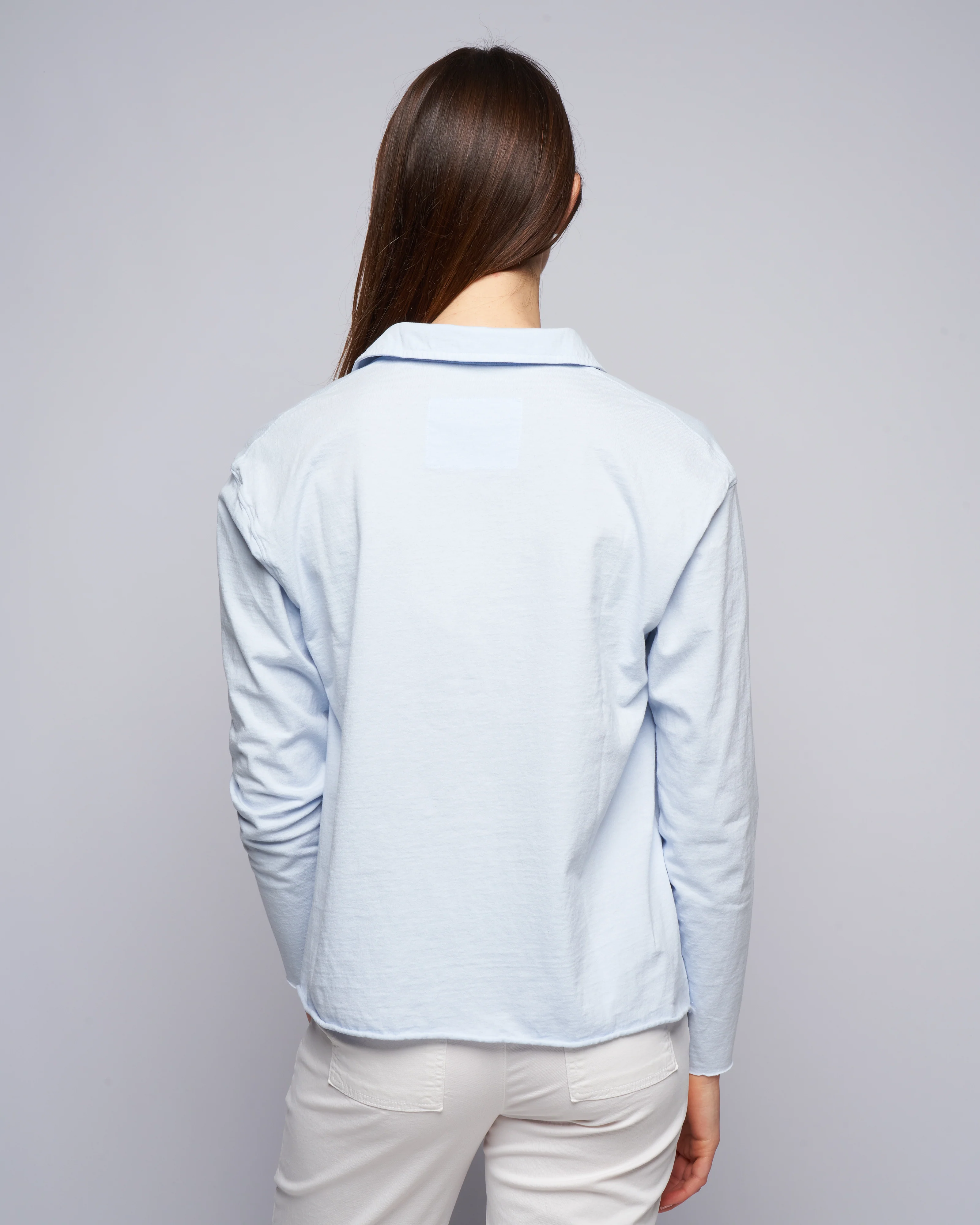 popover henley - shirting blue - Image 4