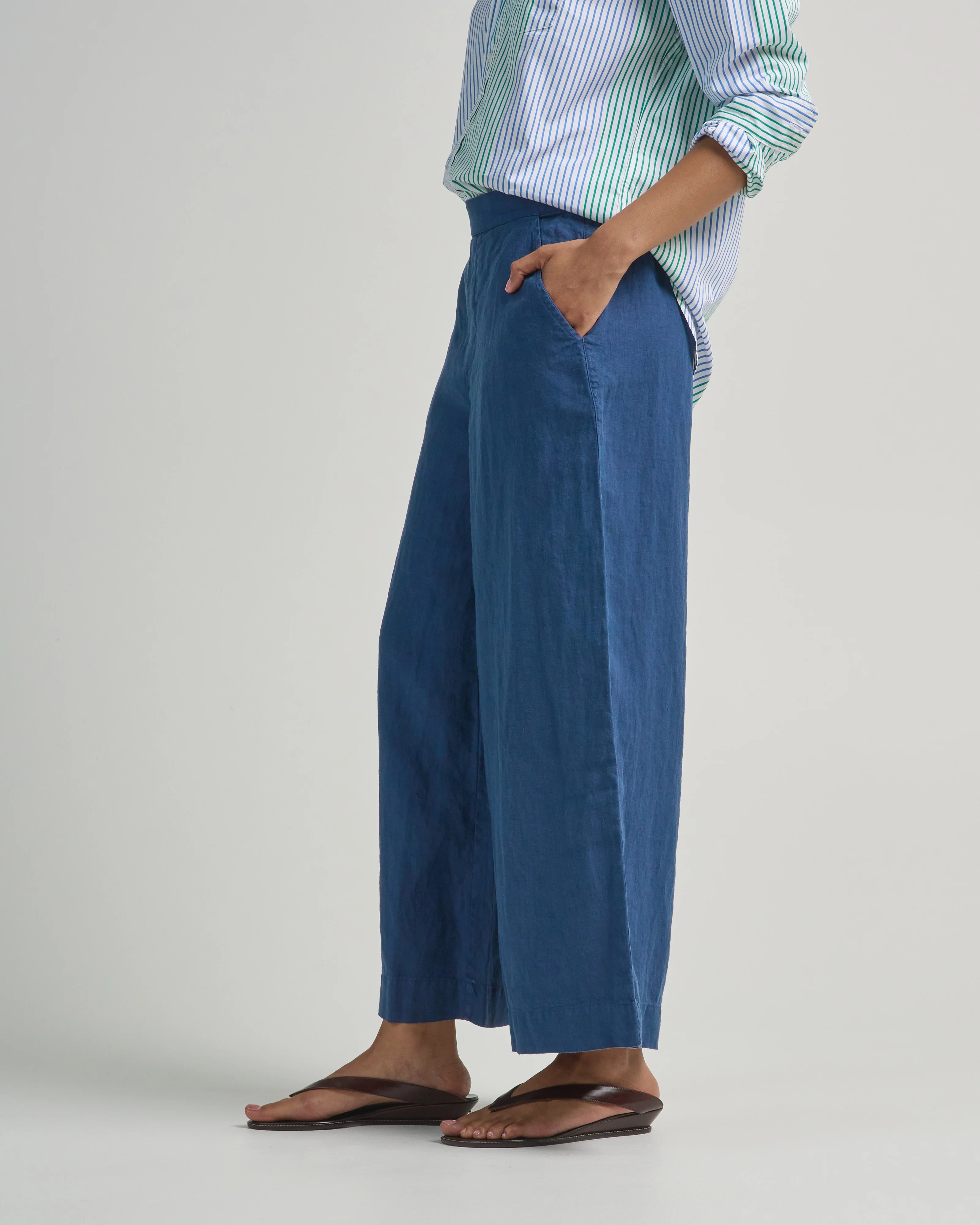 maisie pull on crop wide leg pant - Image 3