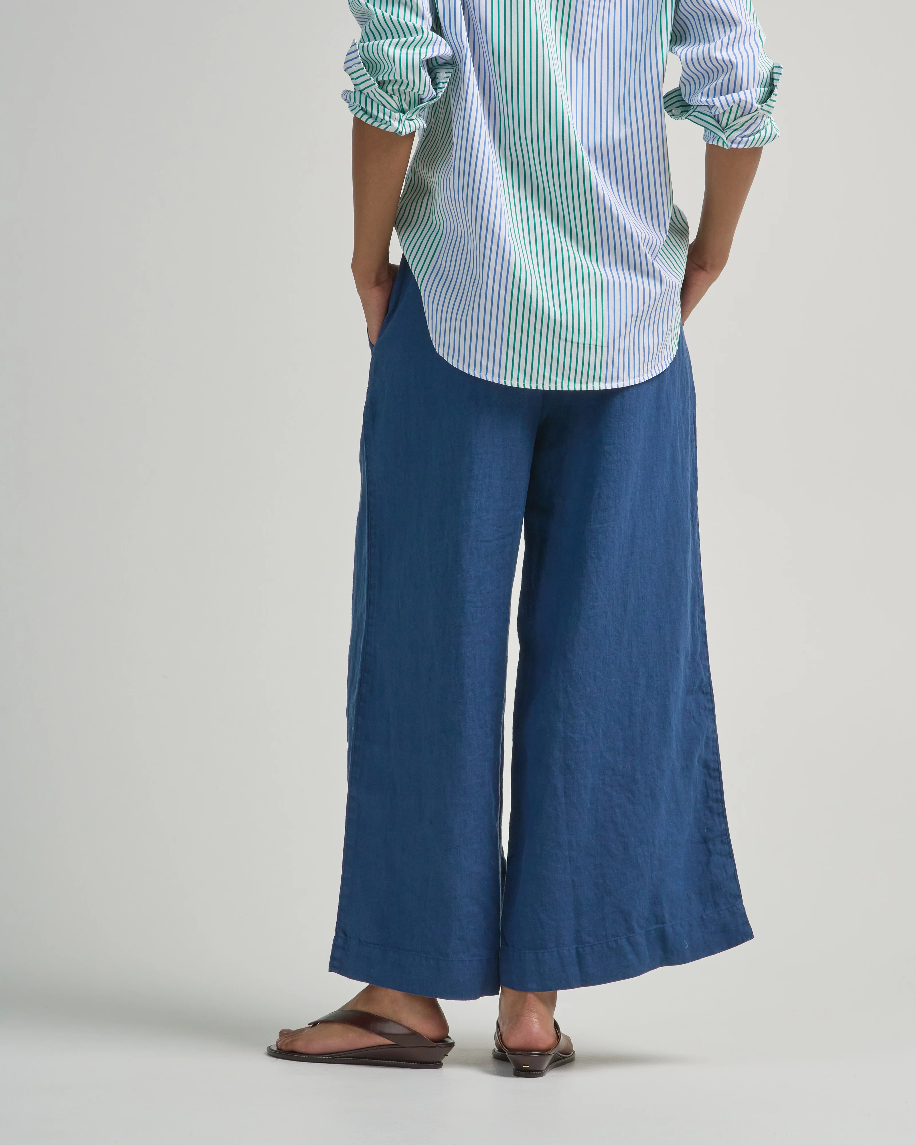 maisie pull on crop wide leg pant - Image 4