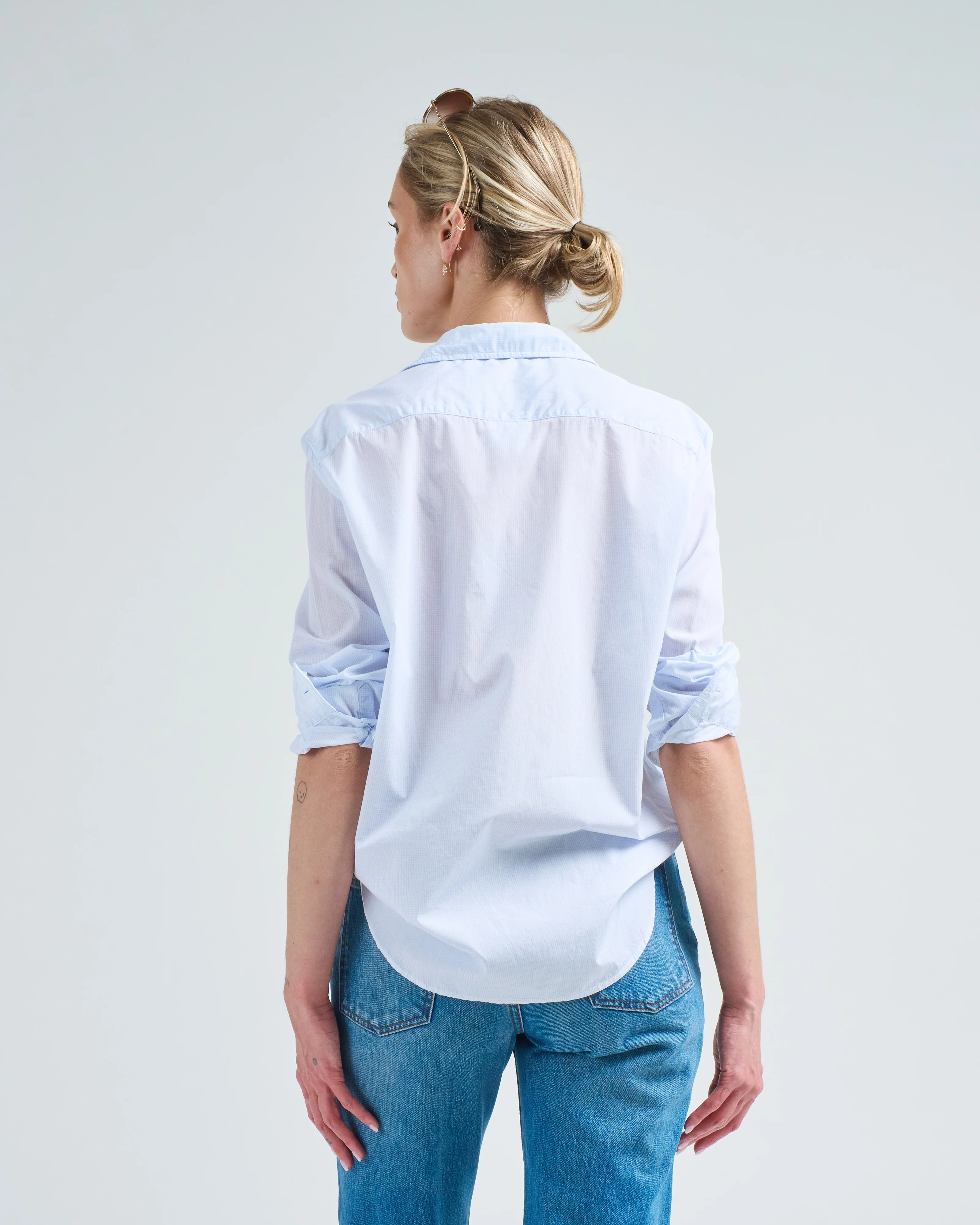 eileen relaxed button-up shirt - Image 4