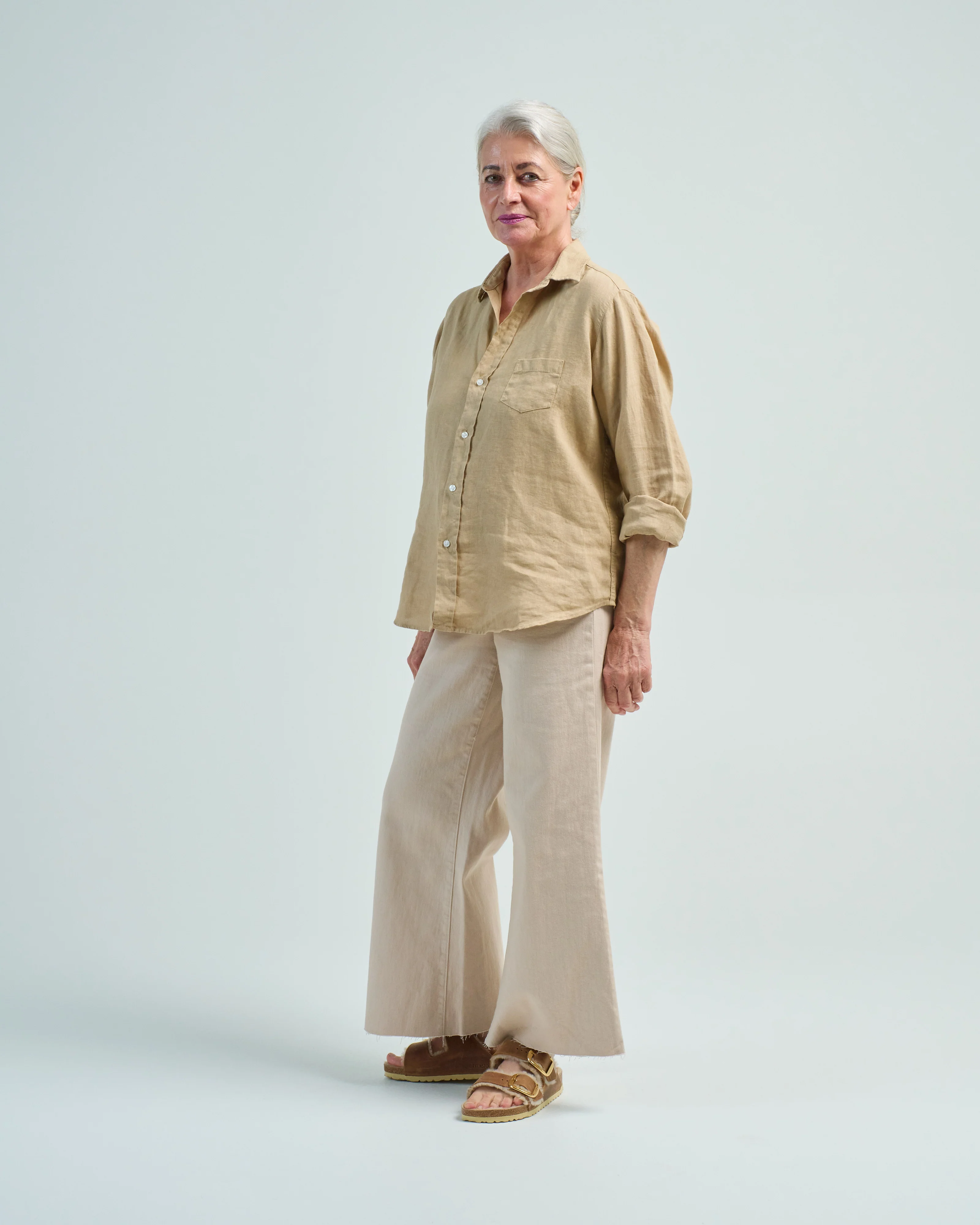eileen relaxed button-up shirt - Image 2