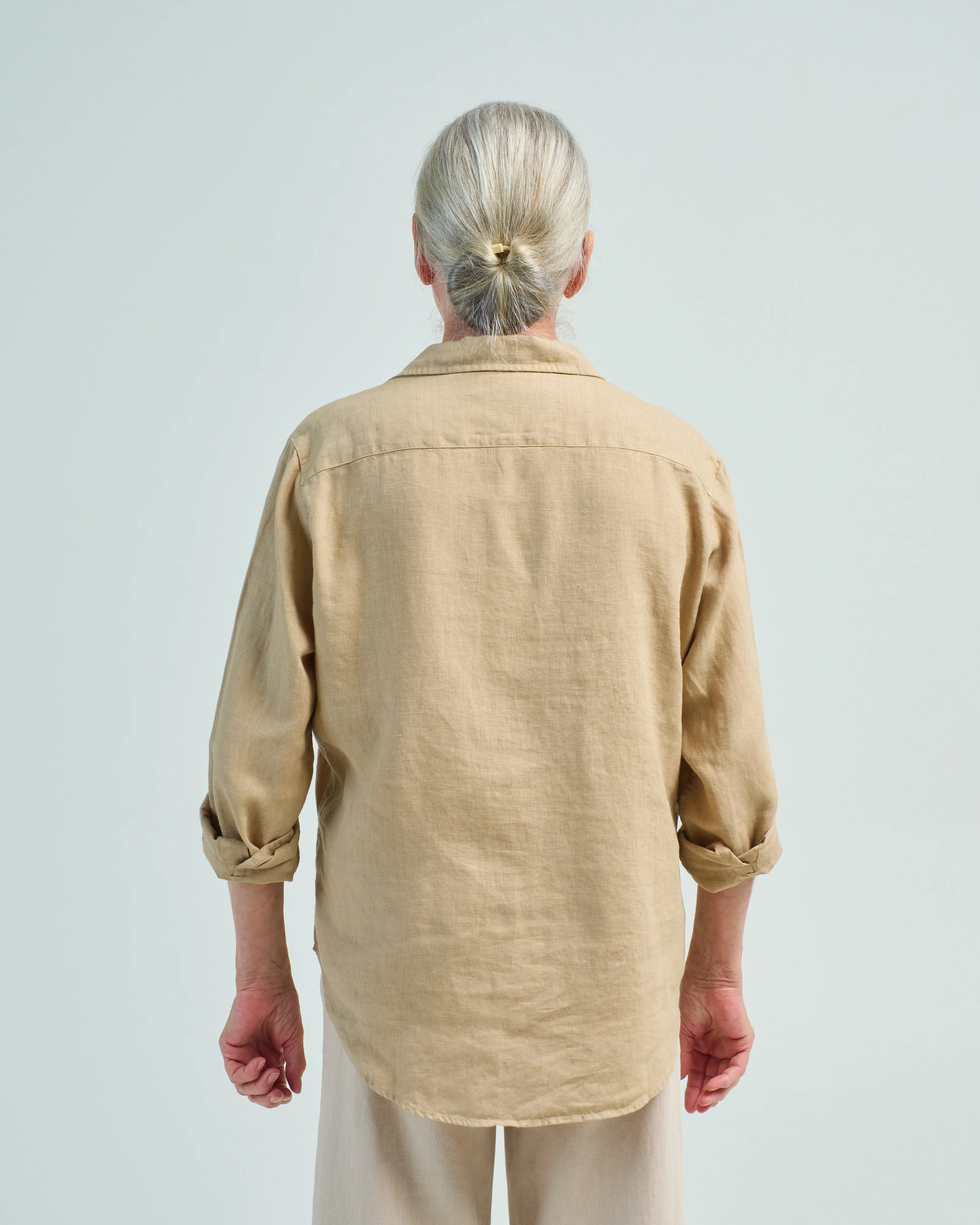 eileen relaxed button-up shirt - Image 4