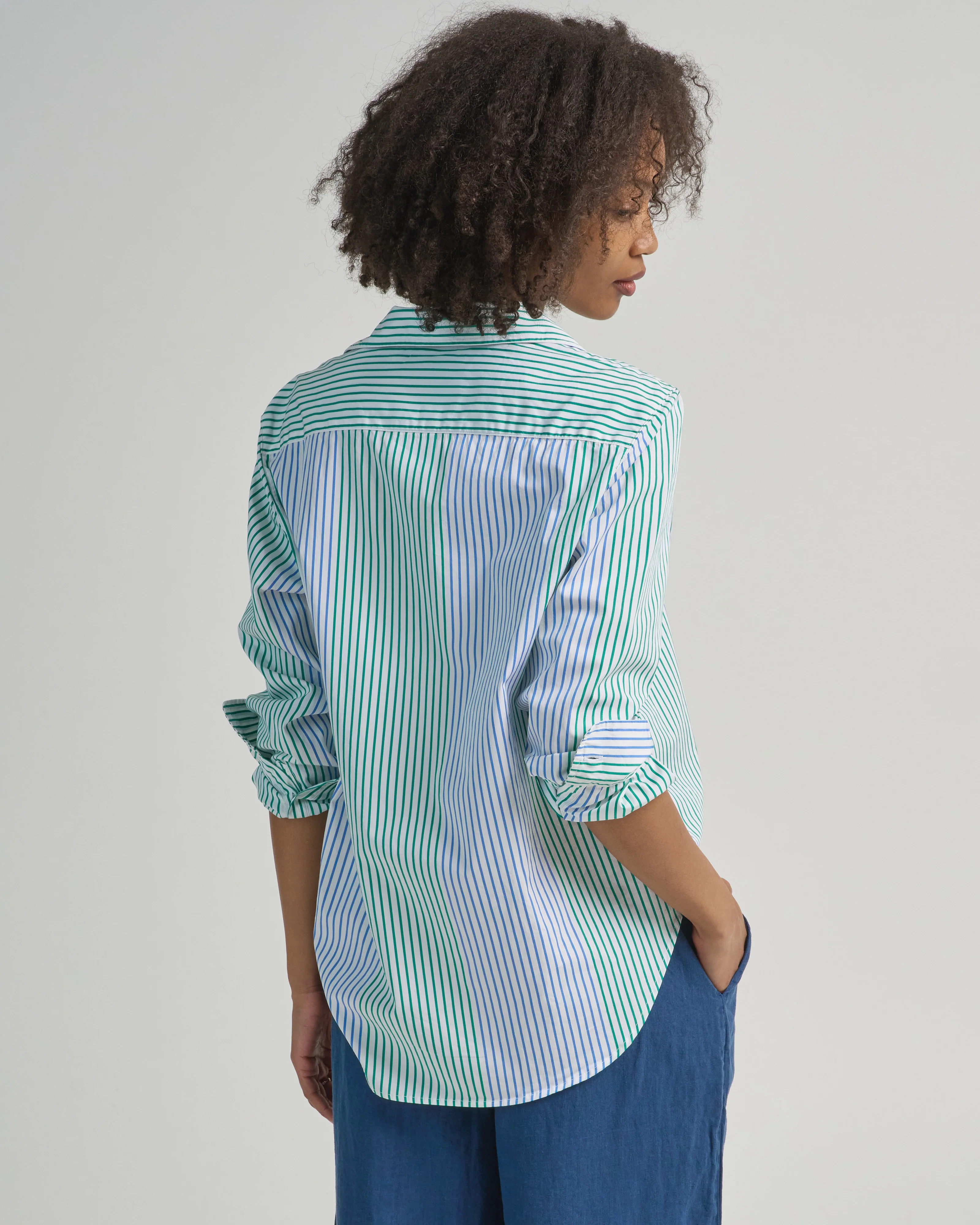 eileen relaxed button-up shirt - Image 4