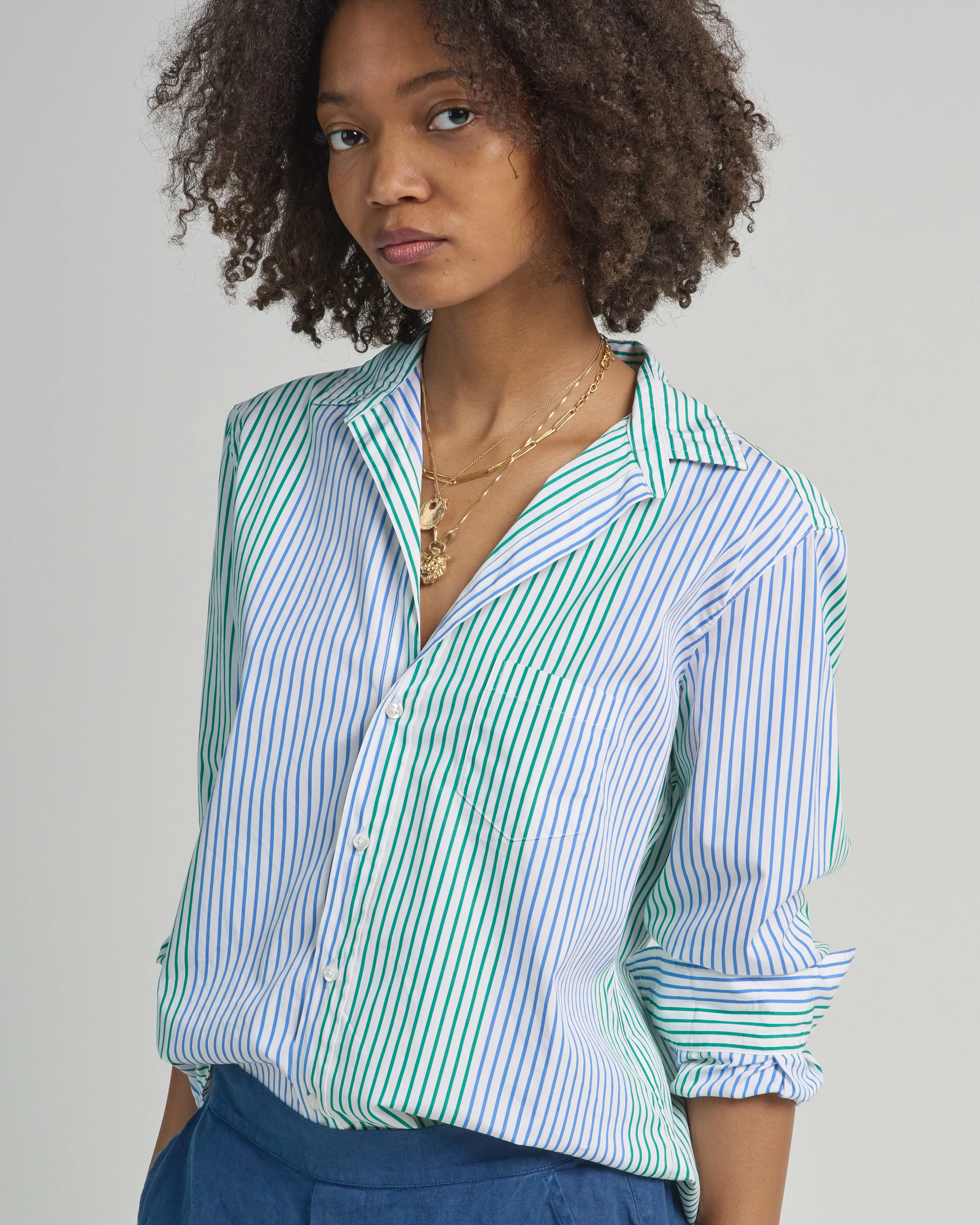eileen relaxed button-up shirt - Image 5