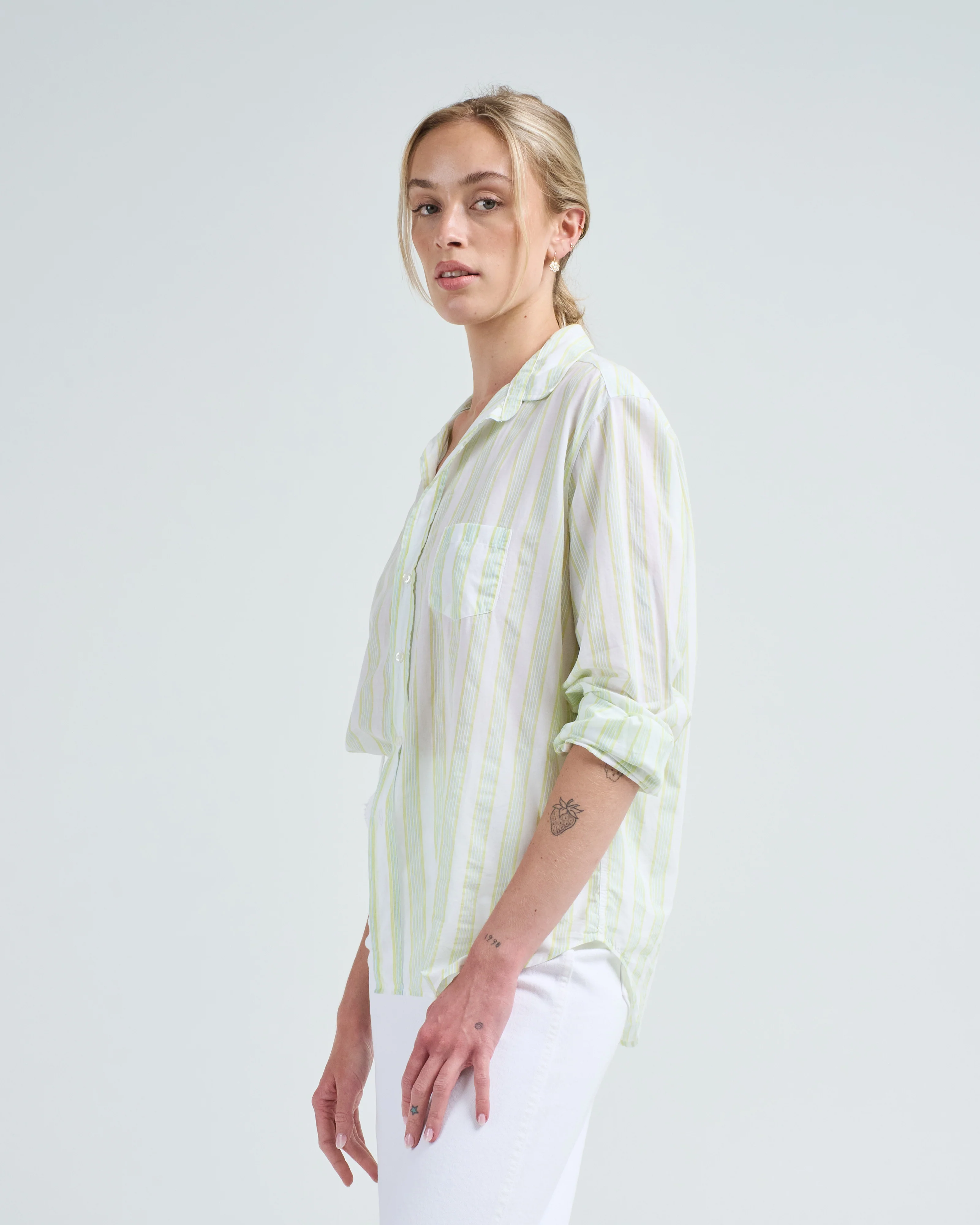 eileen relaxed button up shirt - Image 3
