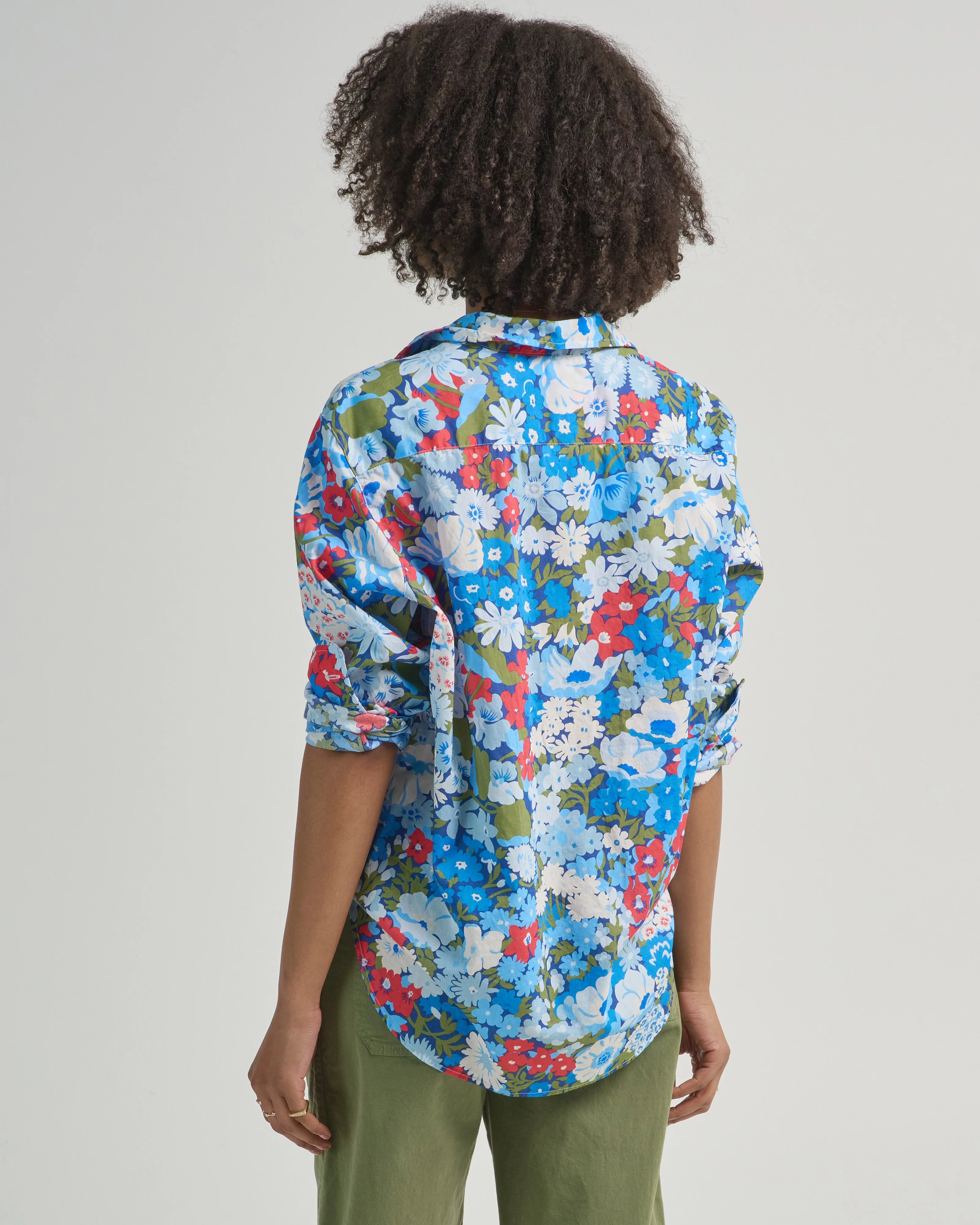 eileen relaxed button-up shirt - Image 3