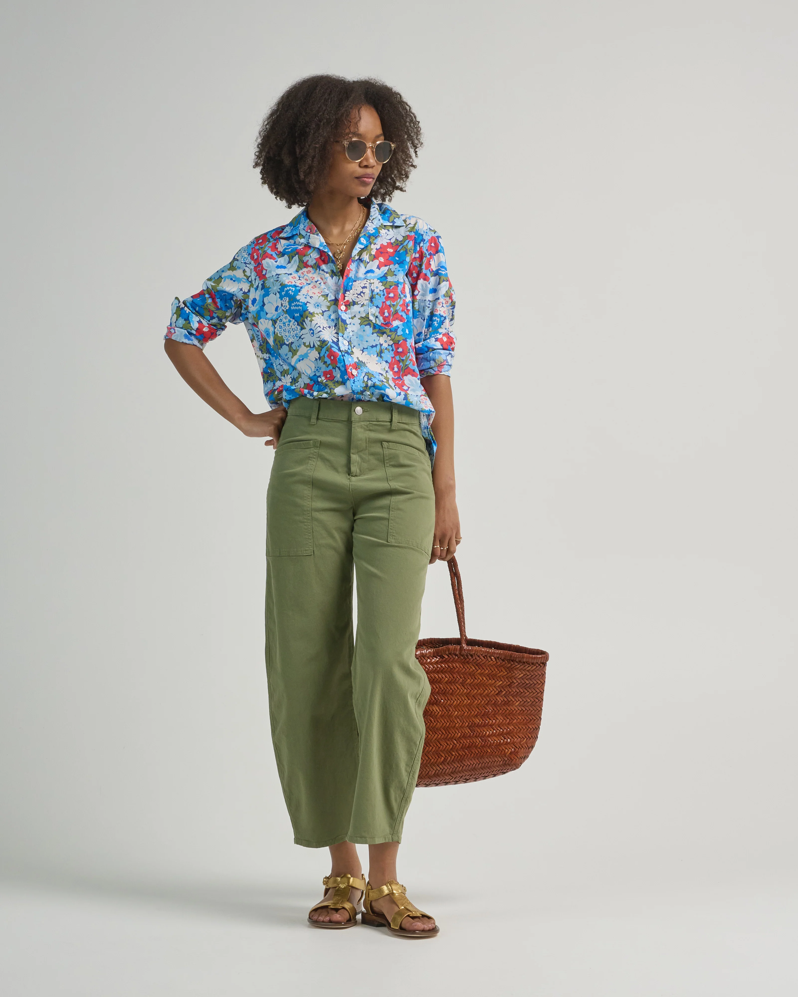 eileen relaxed button-up shirt - Image 5