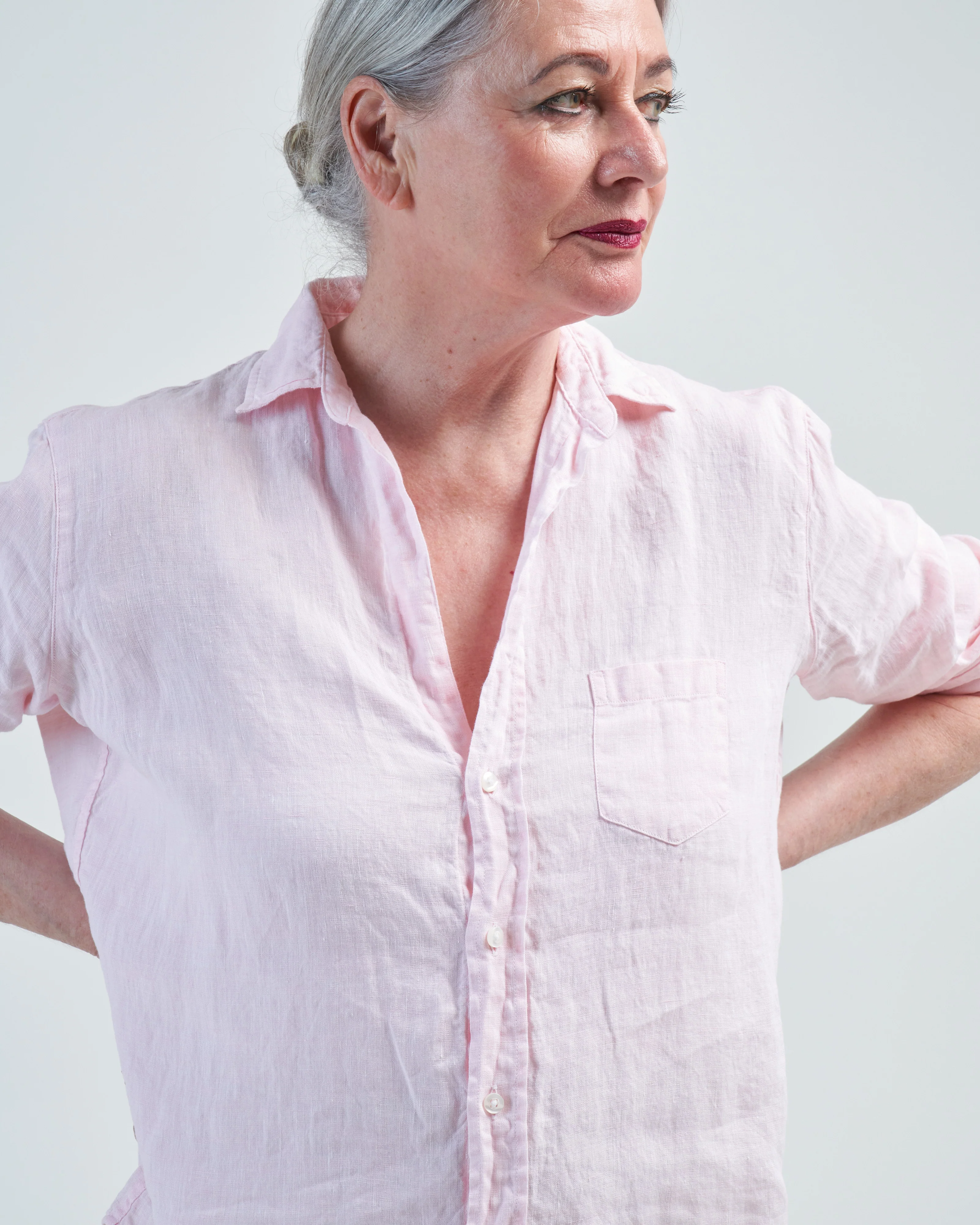 eileen relaxed button-up shirt - Image 5