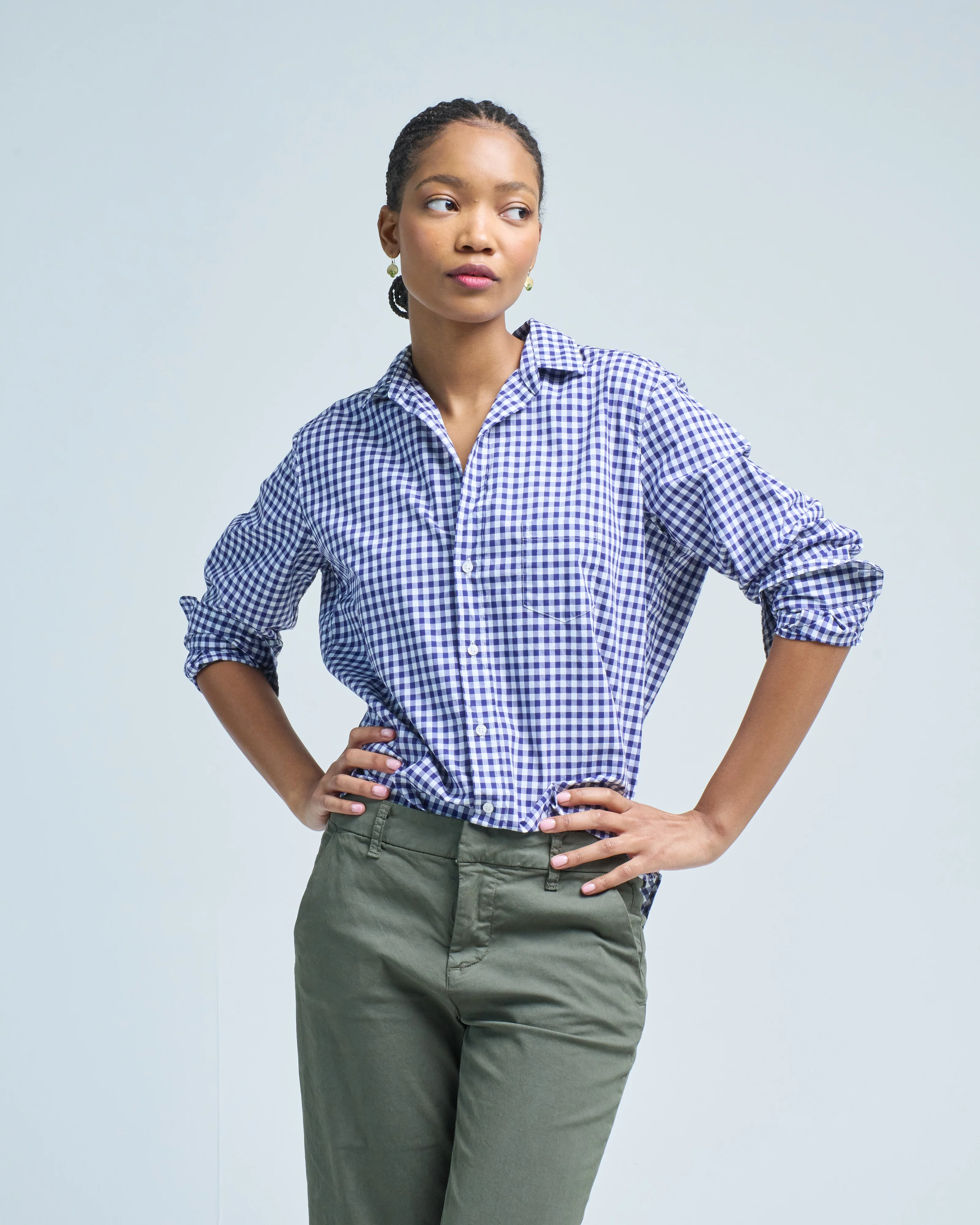 eileen relaxed button-up shirt - Image 2