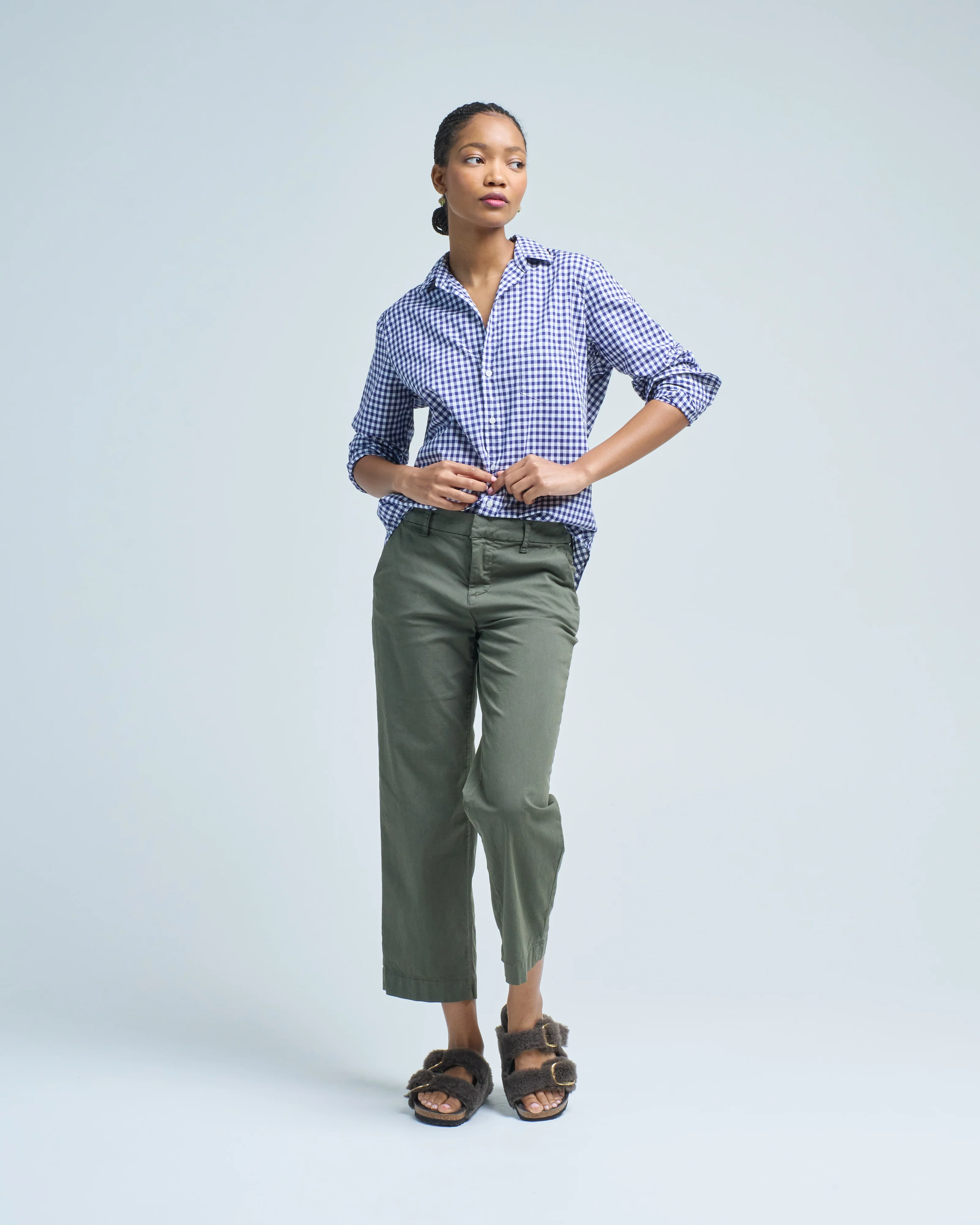 eileen relaxed button-up shirt - Image 5