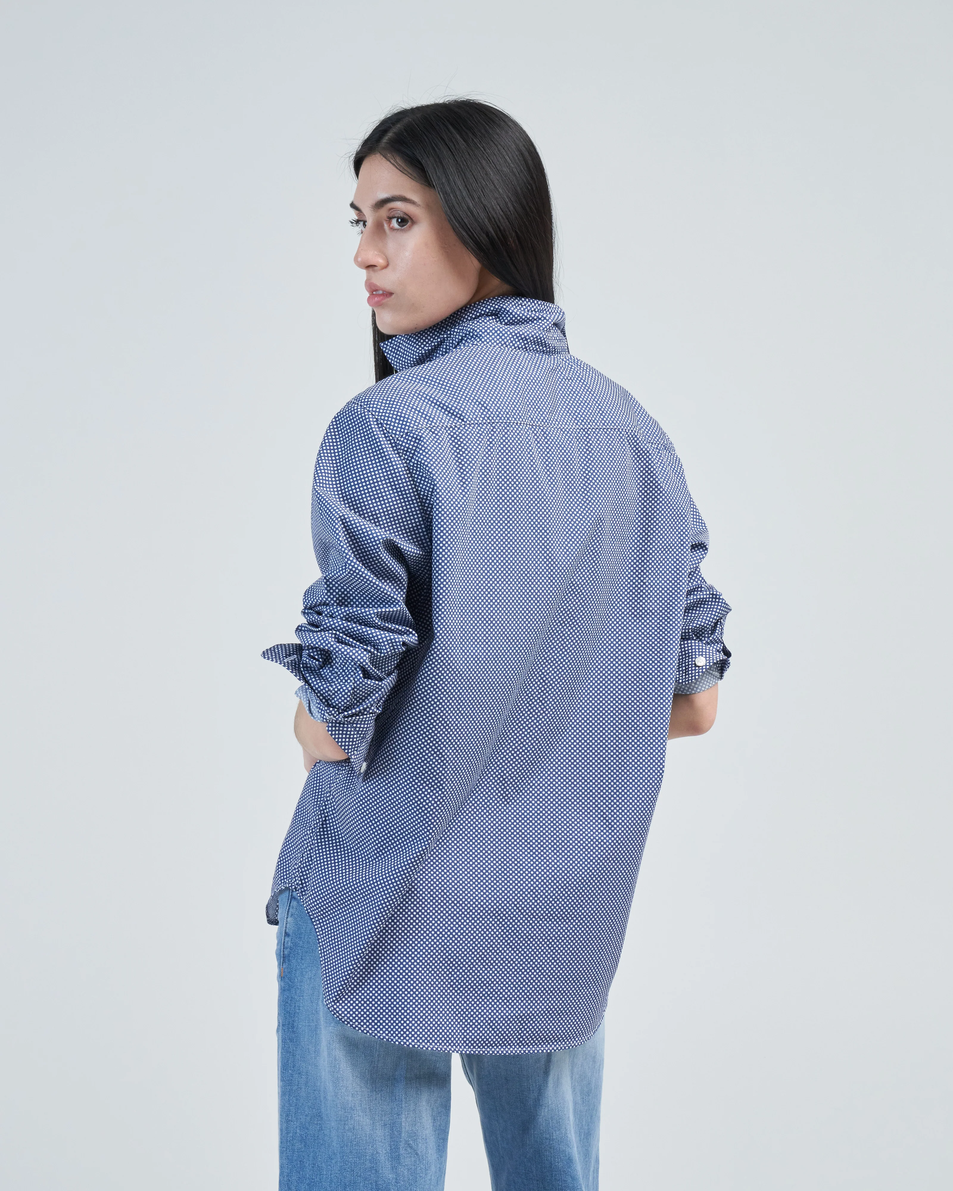 eileen relaxed button-up shirt - Image 4