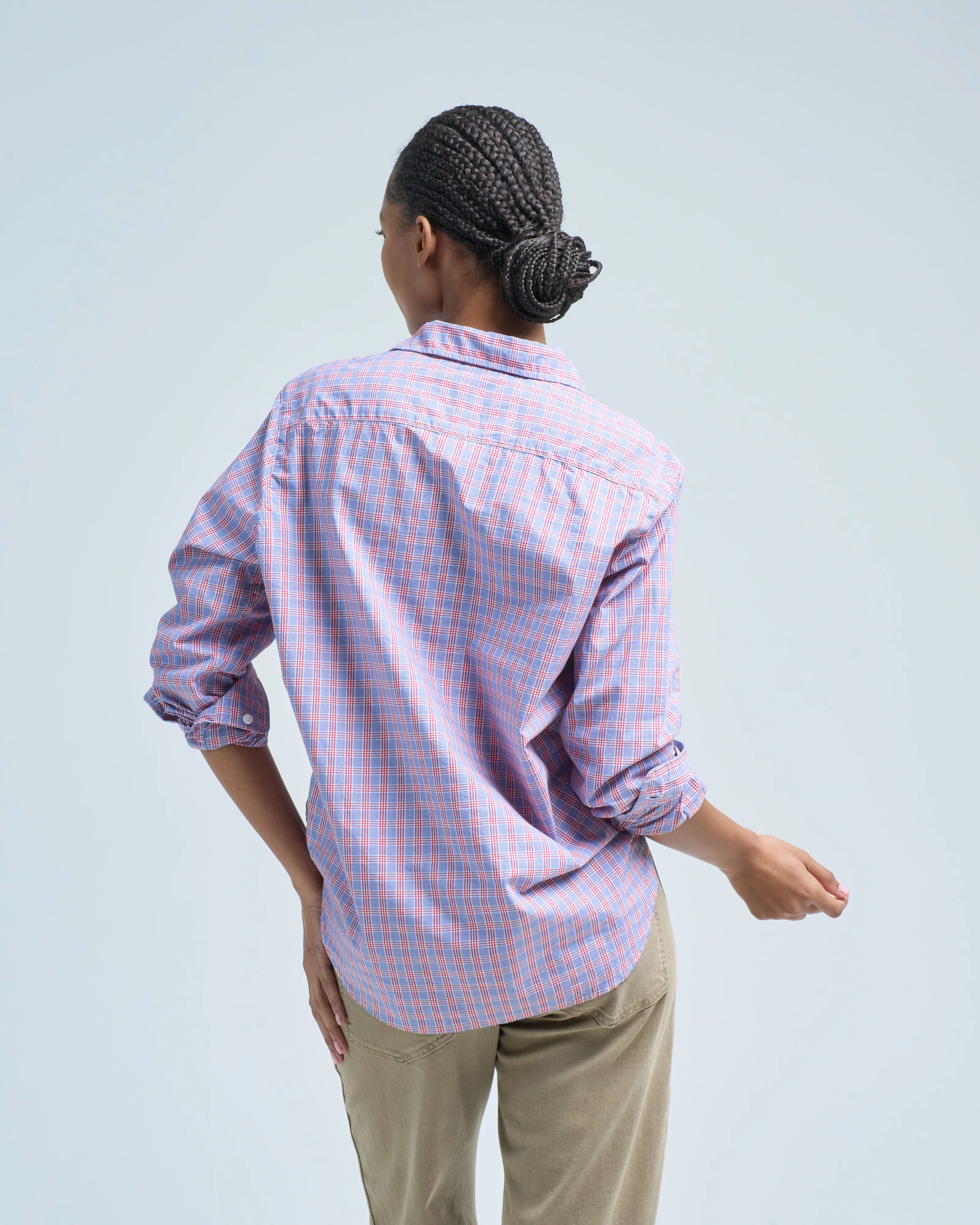 eileen relaxed button-up shirt - Image 3