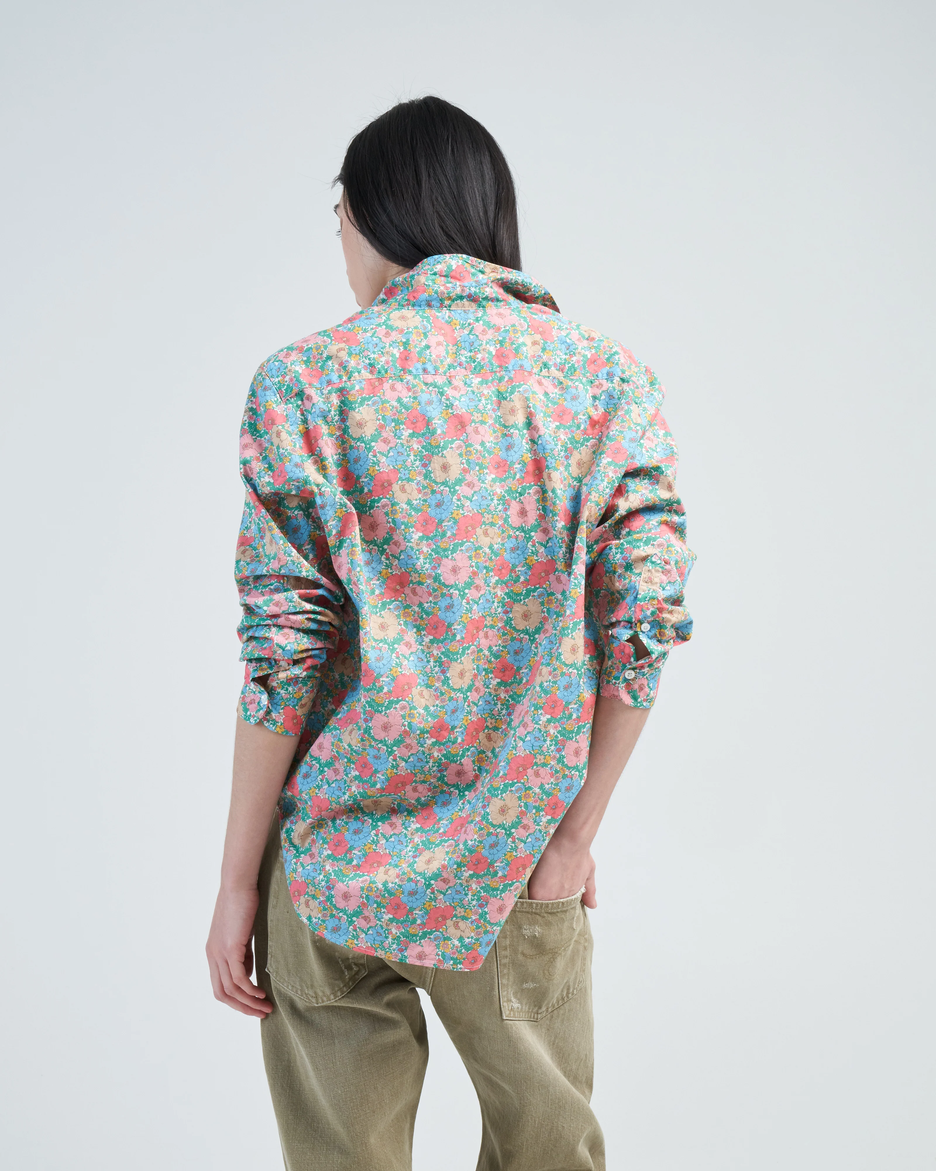 eileen relaxed button-up shirt - Image 4