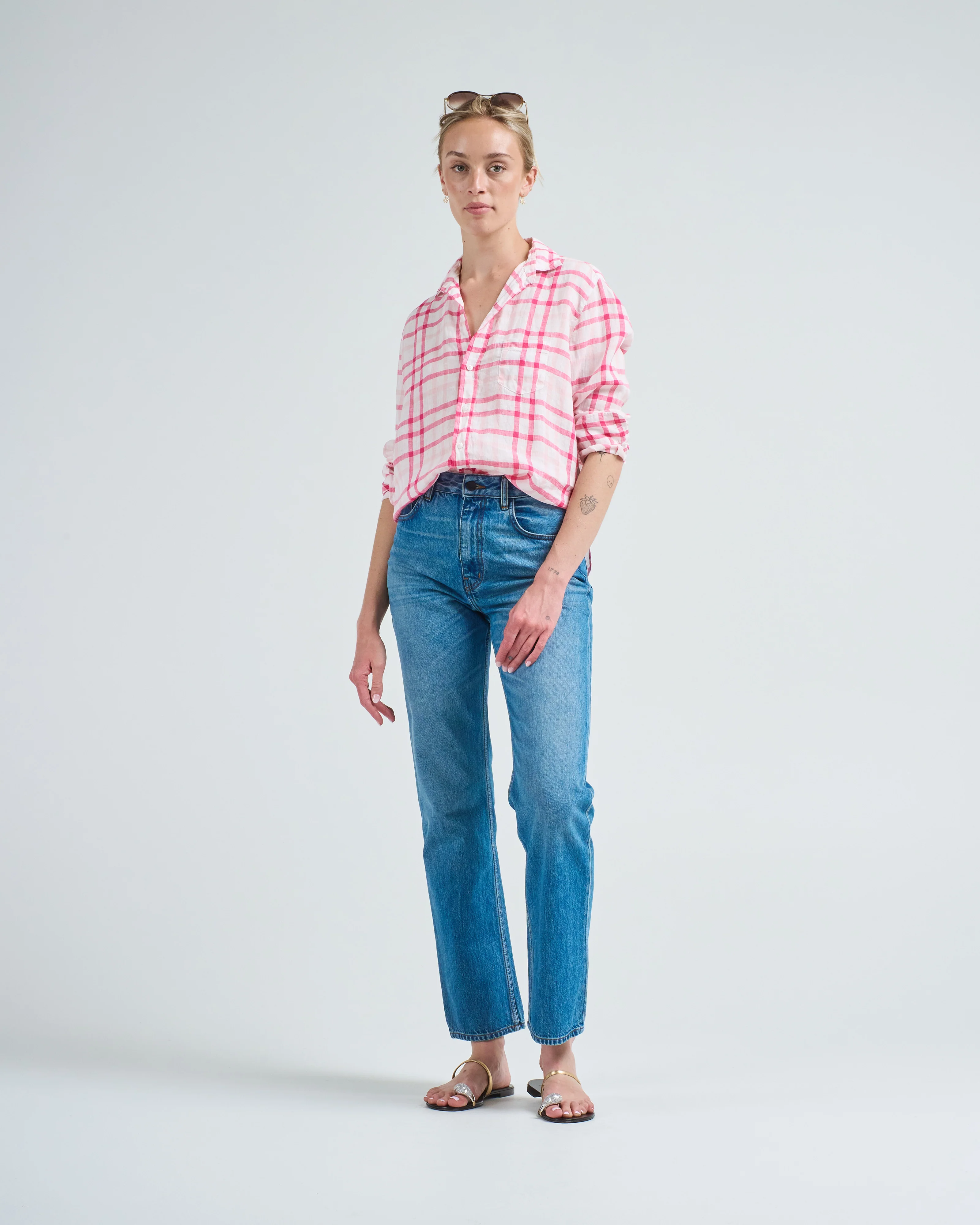 eileen relaxed button-up shirt - Image 3