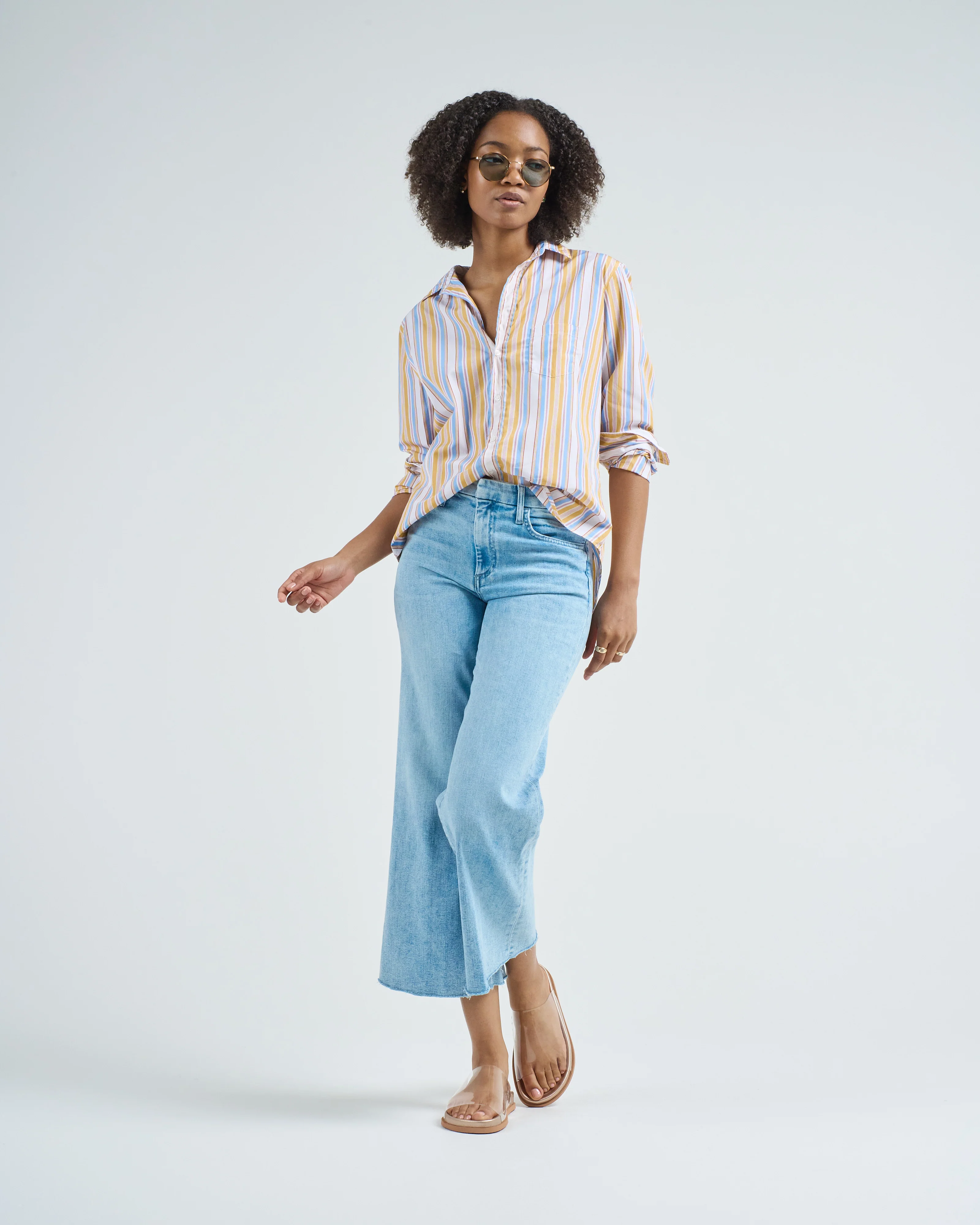 eileen relaxed button-up shirt - Image 2