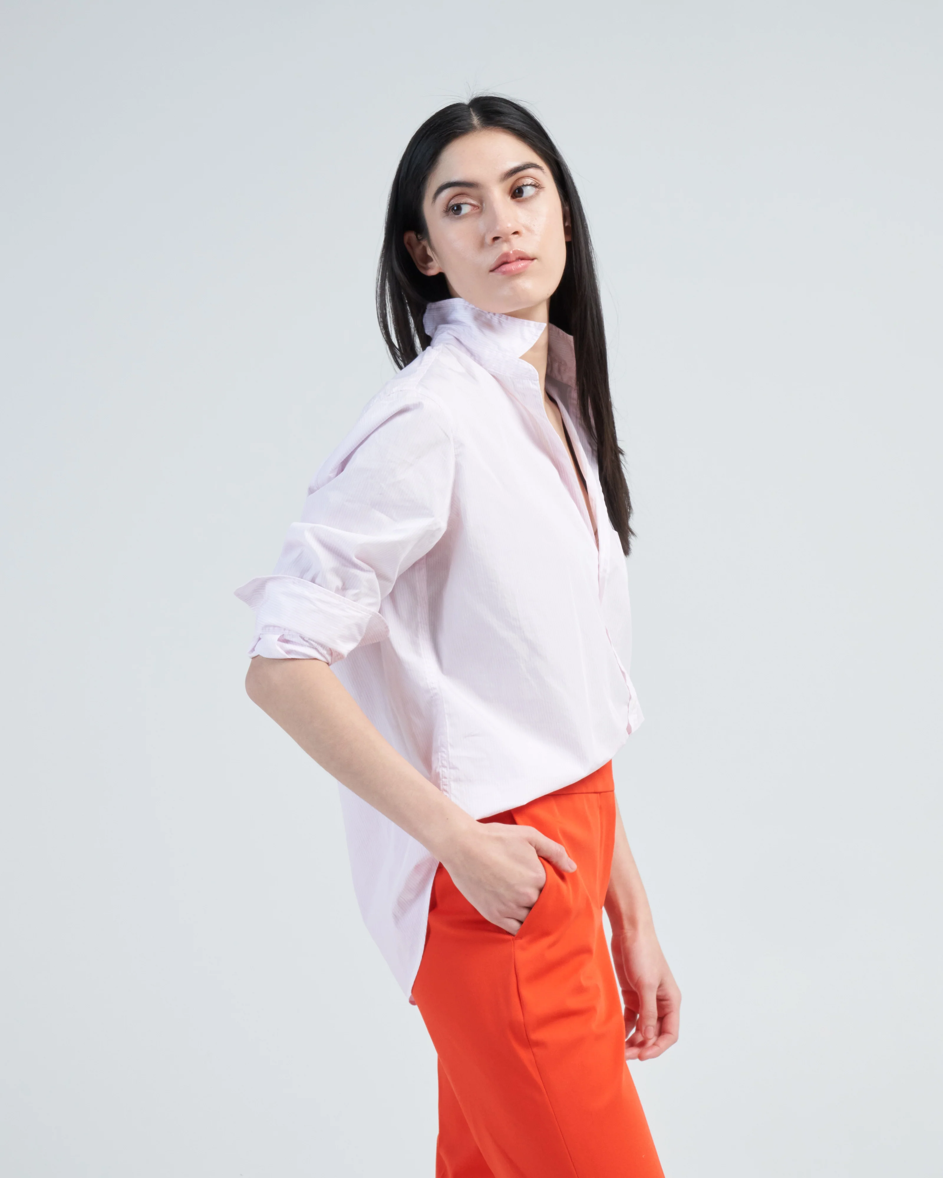 eileen relaxed button-up shirt - Image 3