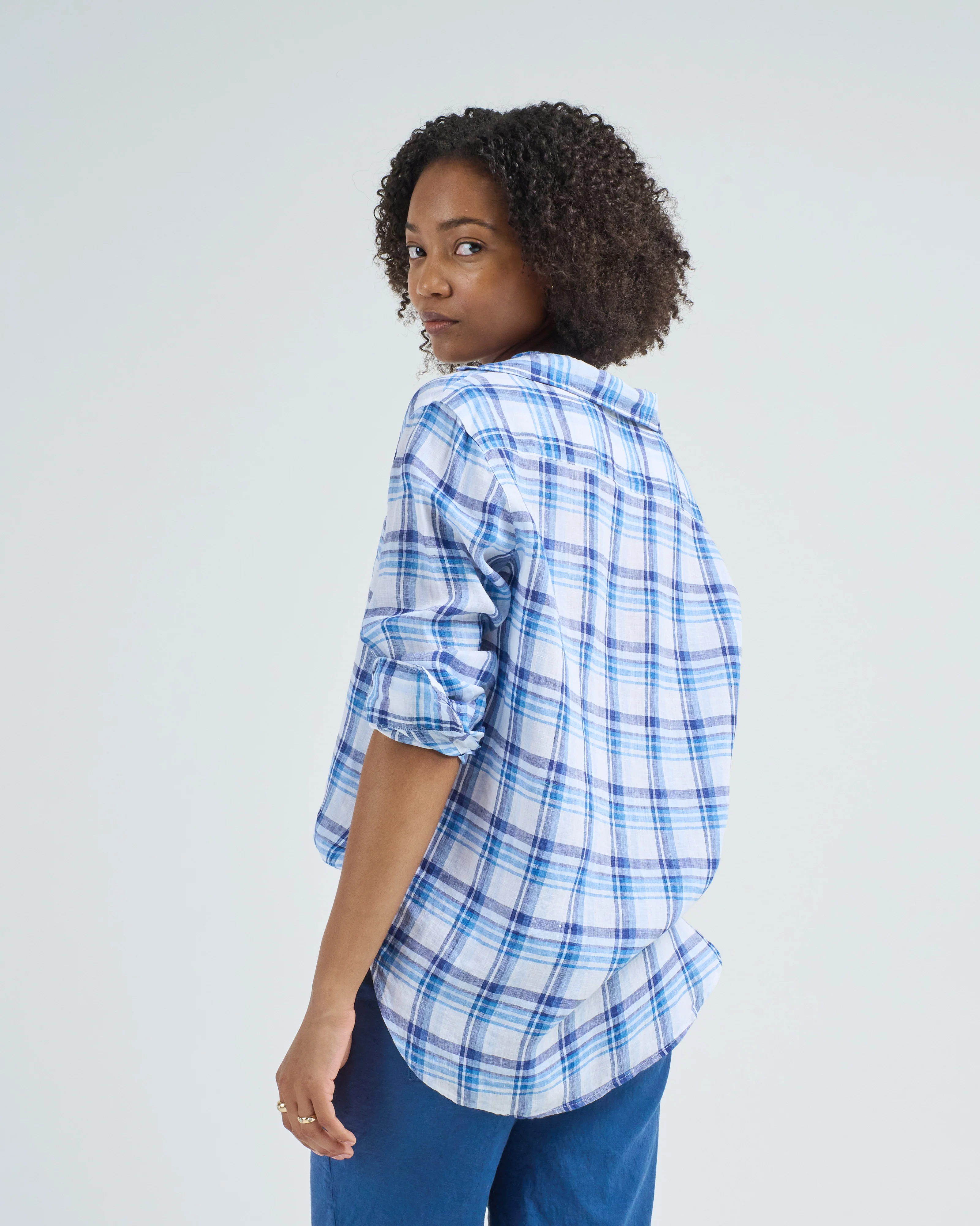 eileen relaxed button-up shirt - Image 4