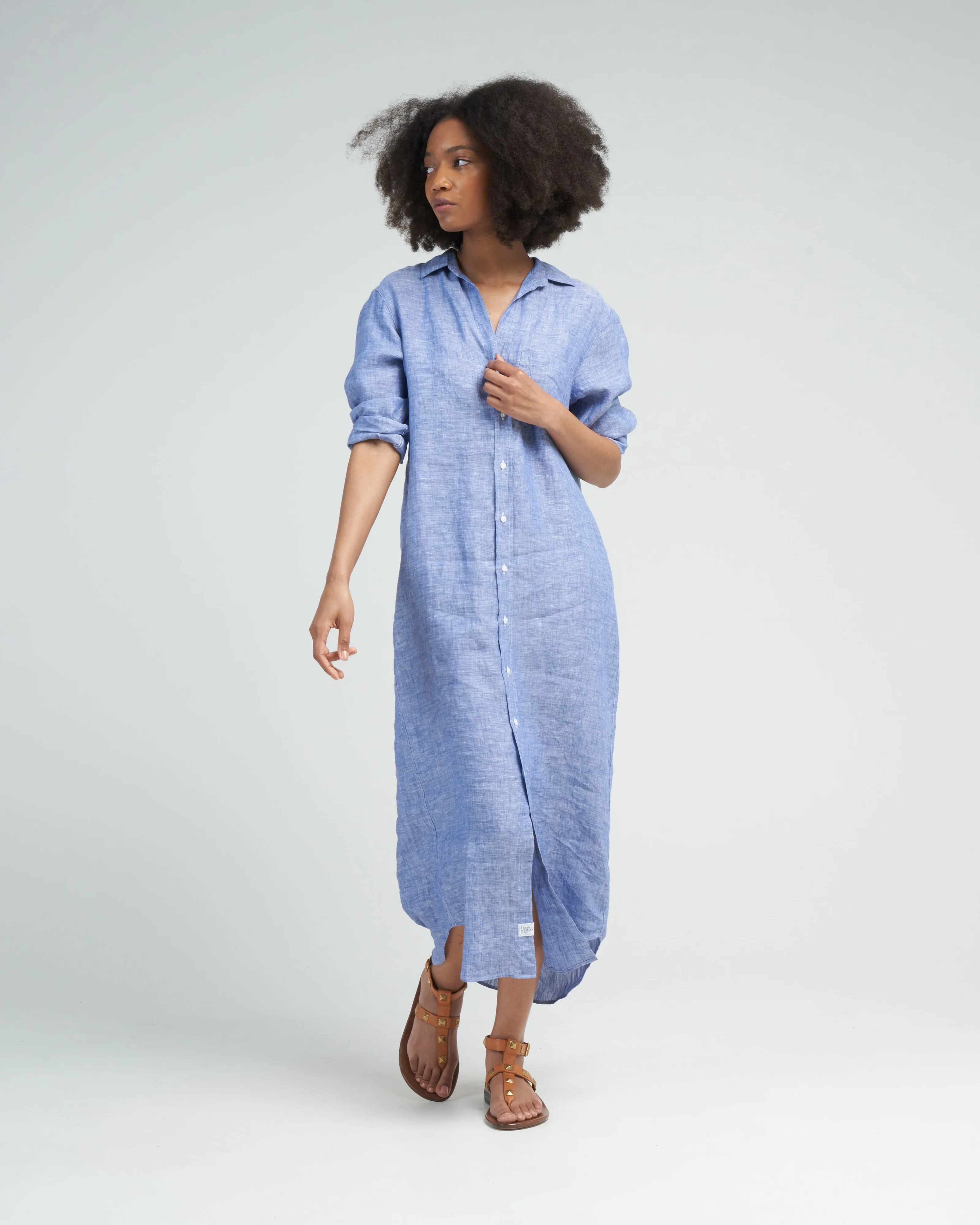 rory woven long dress - Image 2