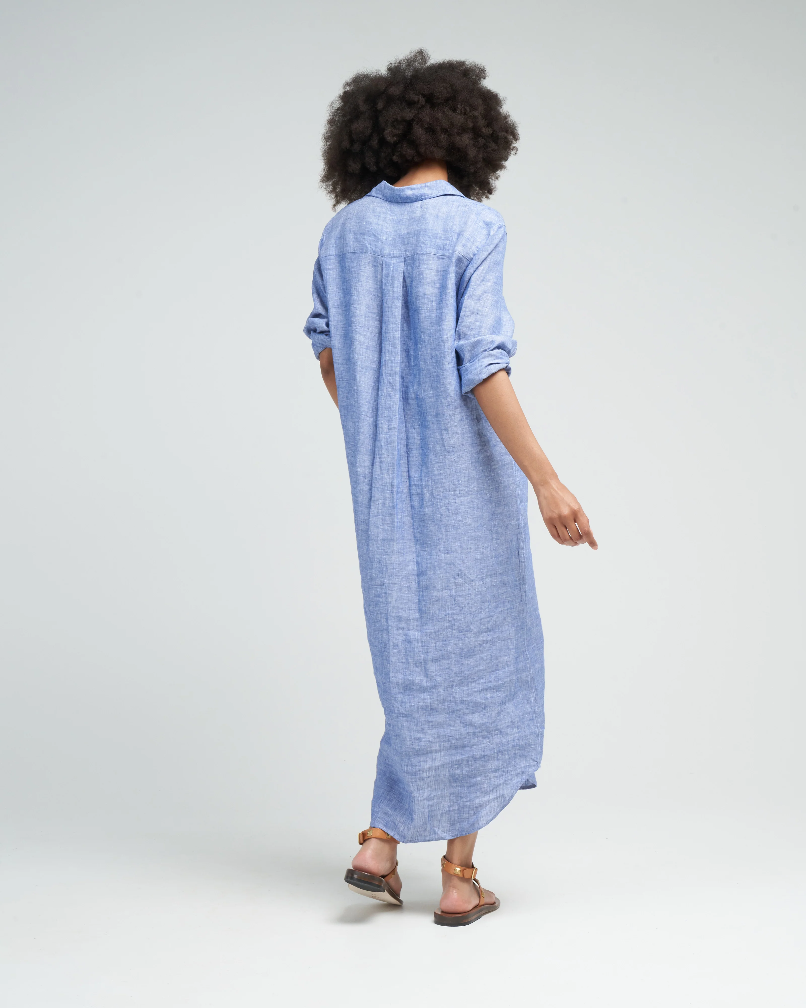 rory woven long dress - Image 4