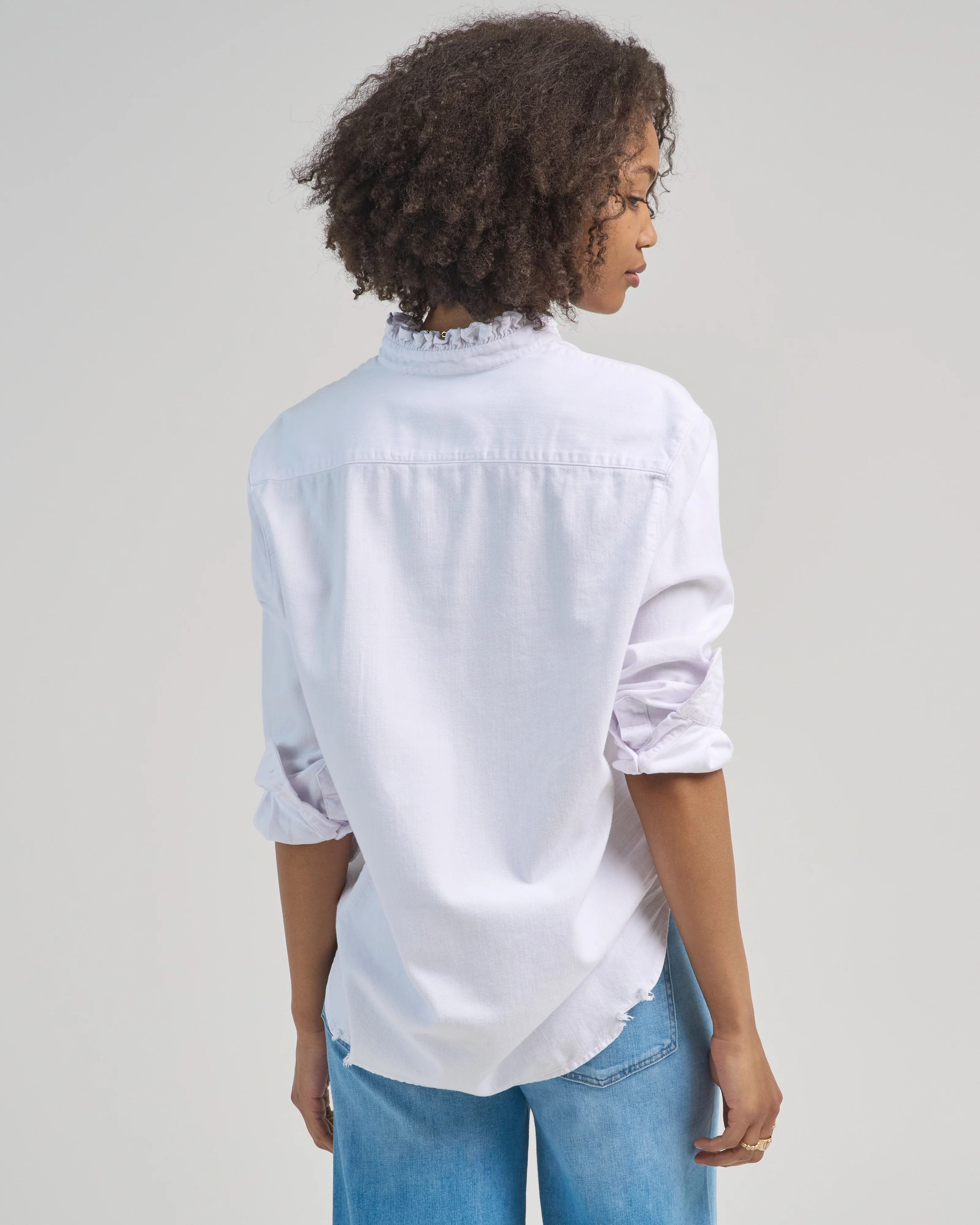 eileen relaxed button-up shirt - Image 4