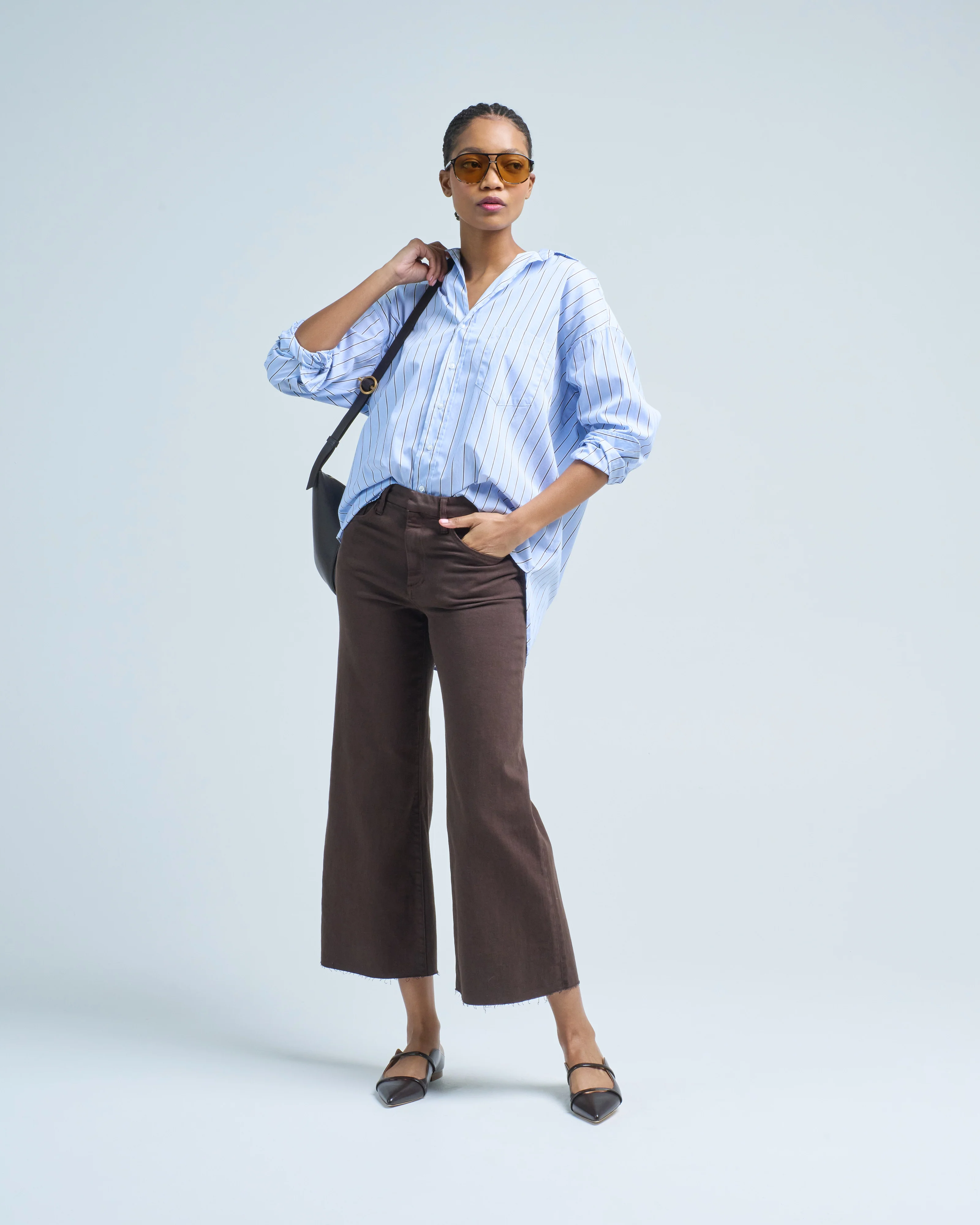 shirley oversized button-up shirt - Image 2
