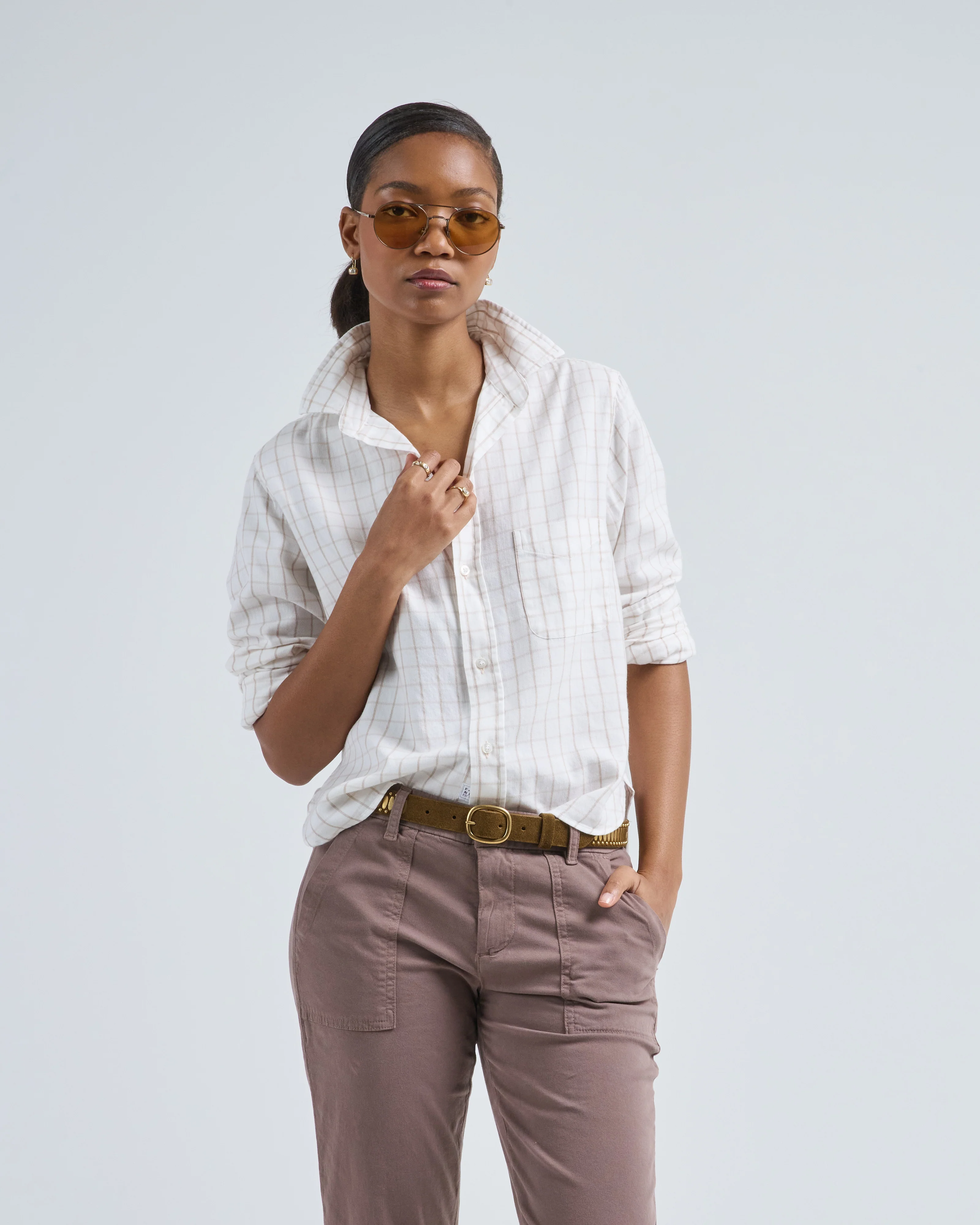 silvio untuckable button-up shirt - Image 3